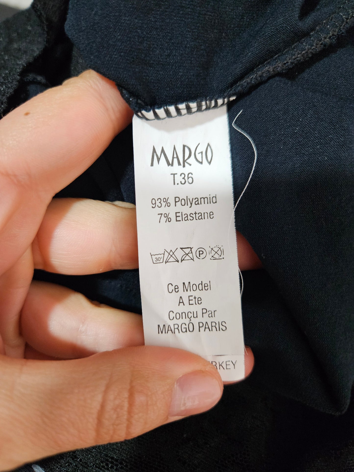 Haut col bardot détails dentelle