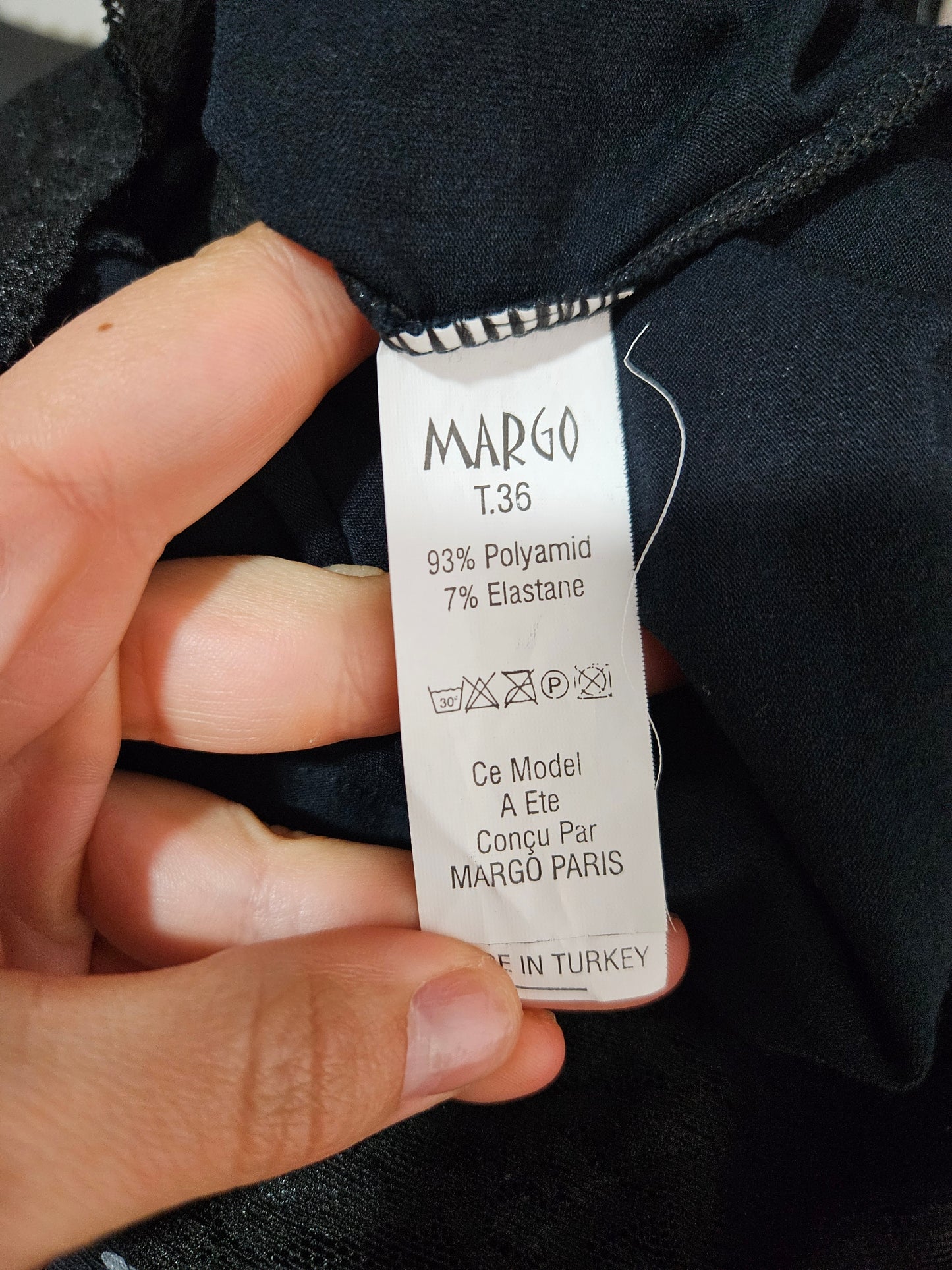 Haut col bardot détails dentelle