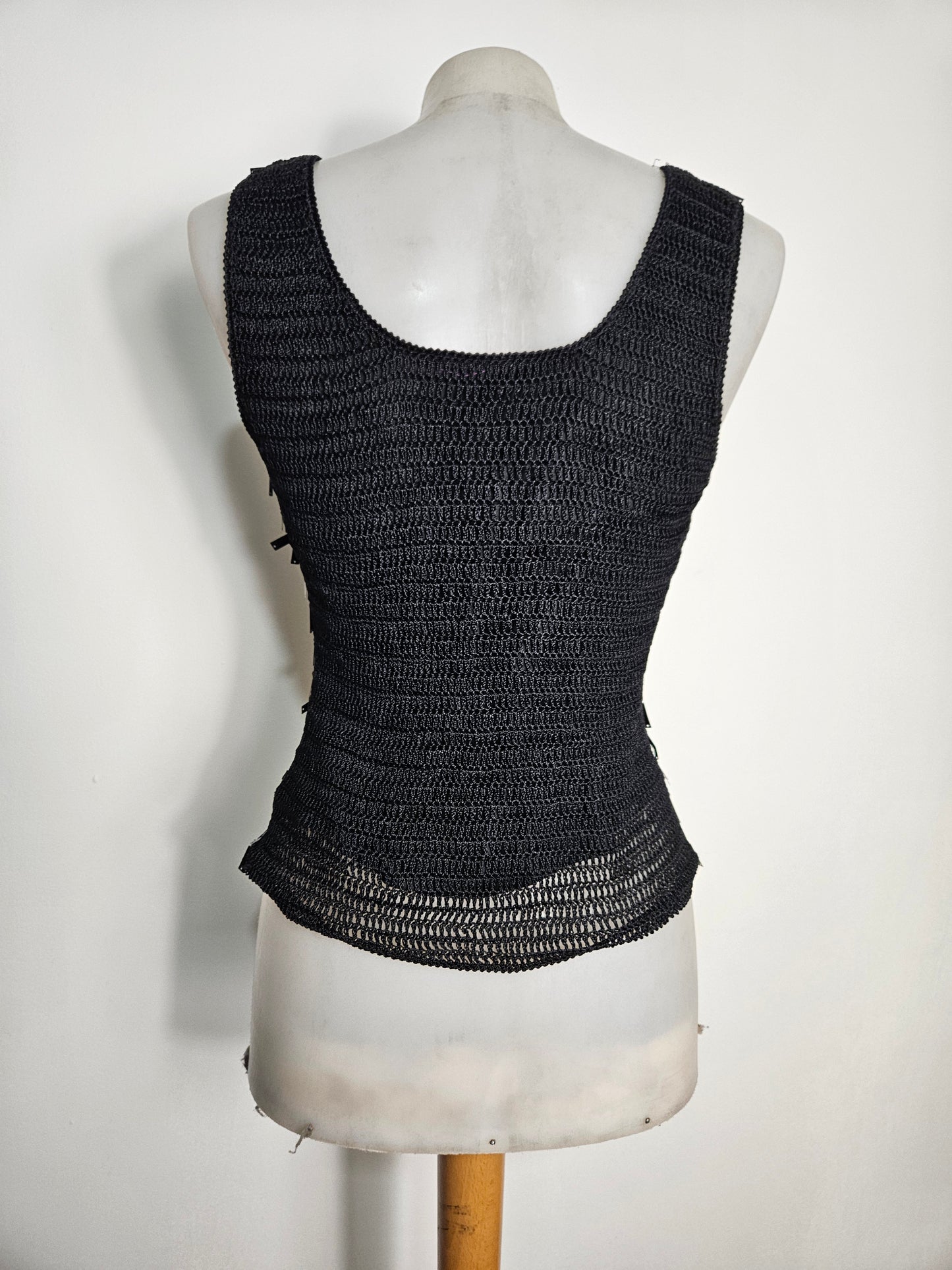 Haut crochet et sequins