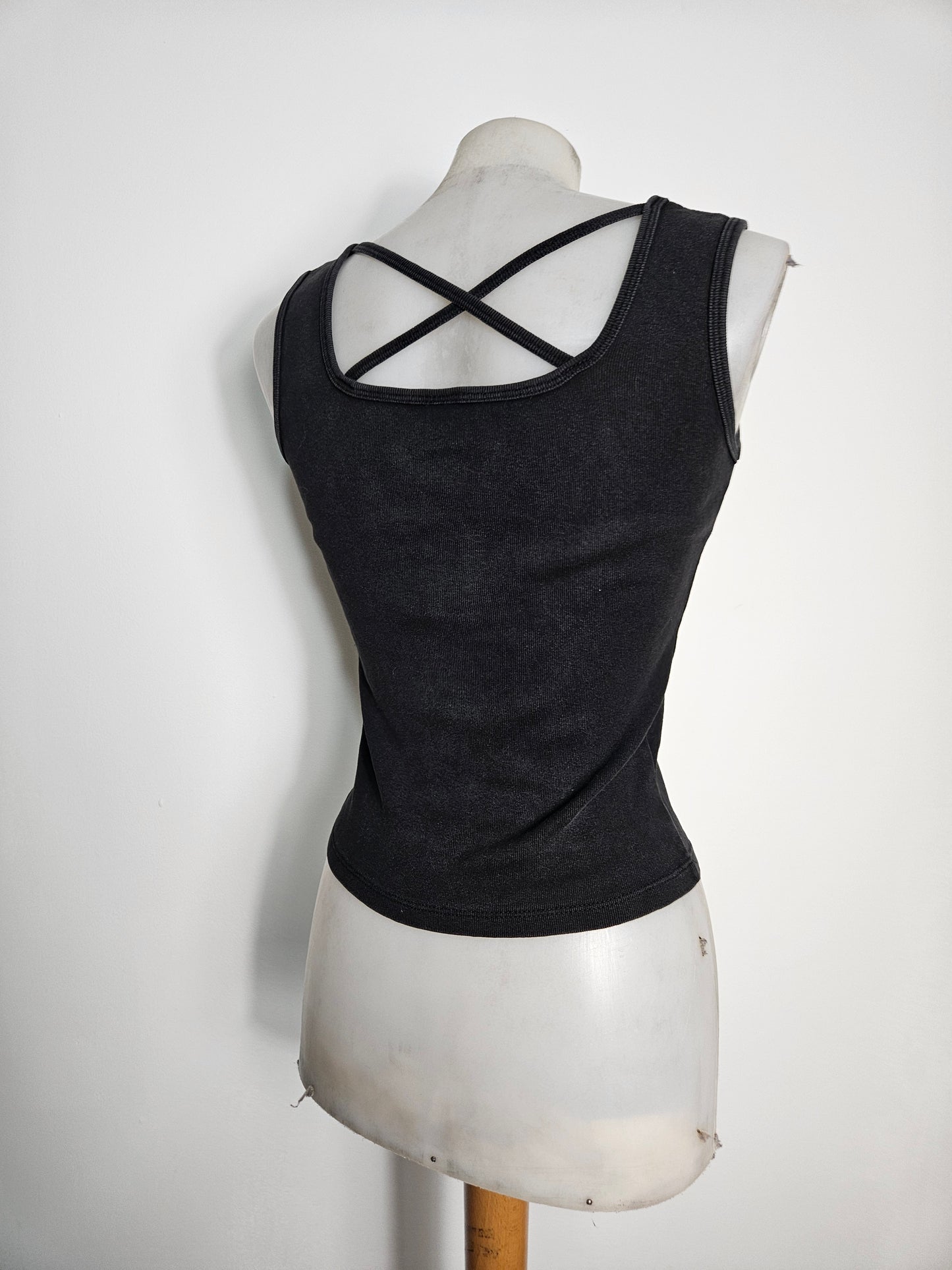 Haut motif toile d'araignée