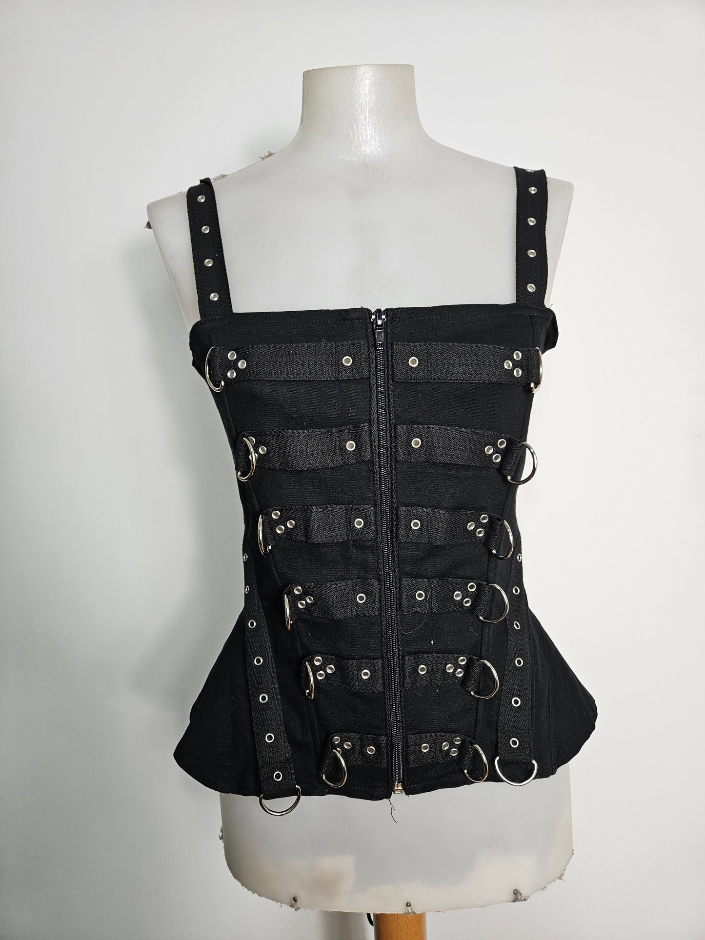 Haut esprit corset à anneaux