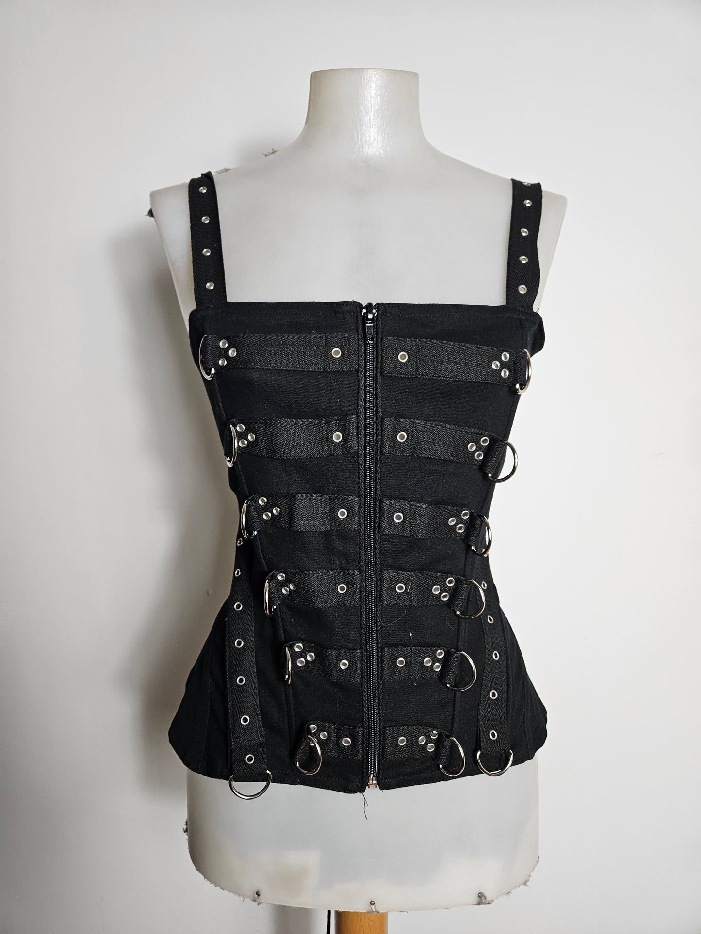 Haut esprit corset à anneaux