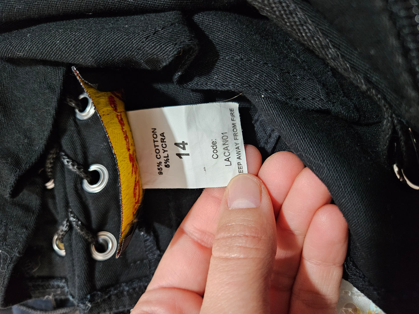 Haut esprit corset à anneaux