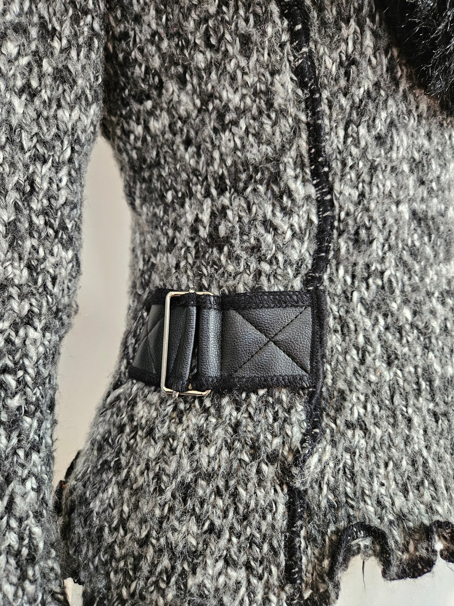 Pull Zone bleue en tricot