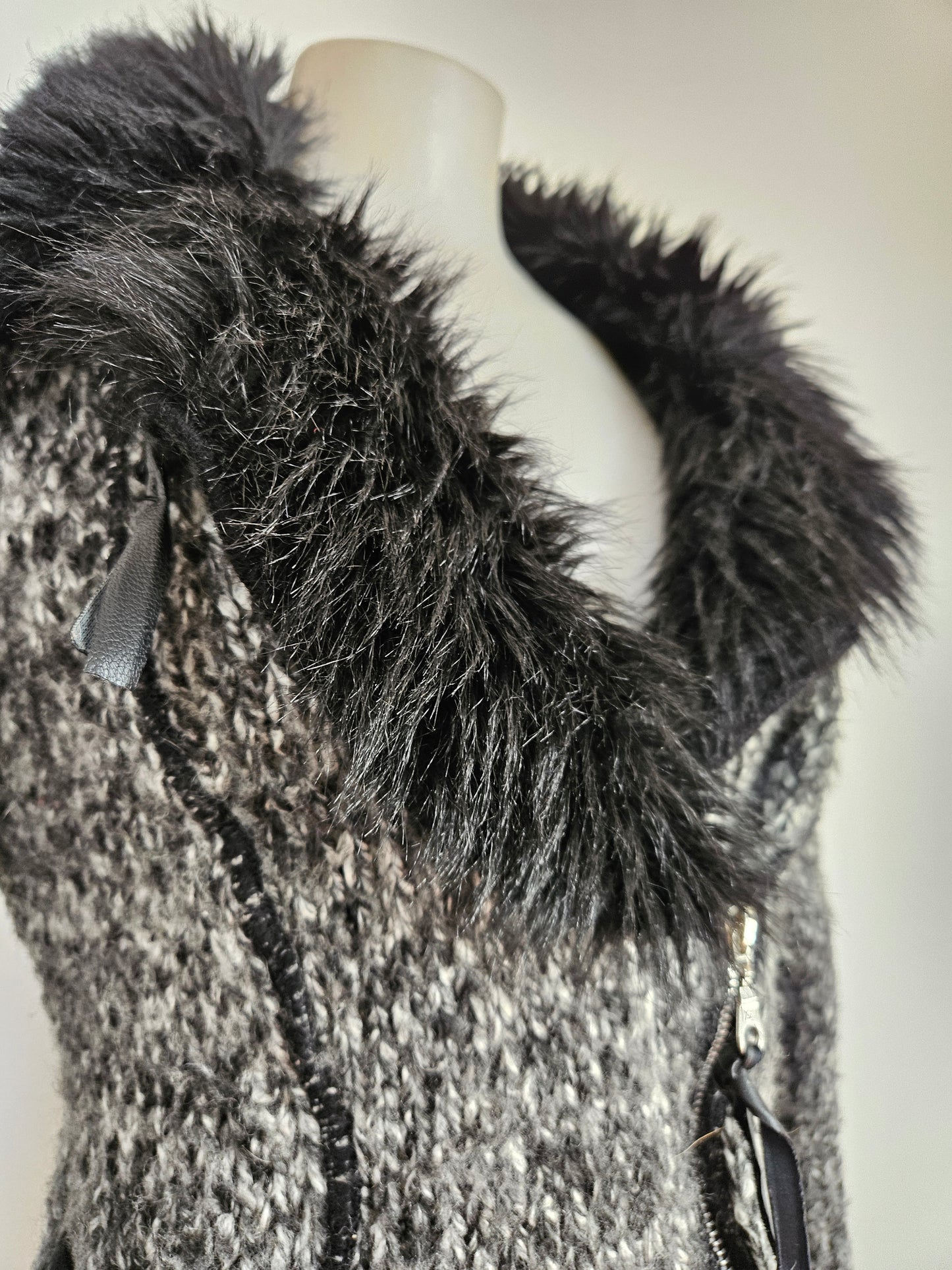 Pull Zone bleue en tricot