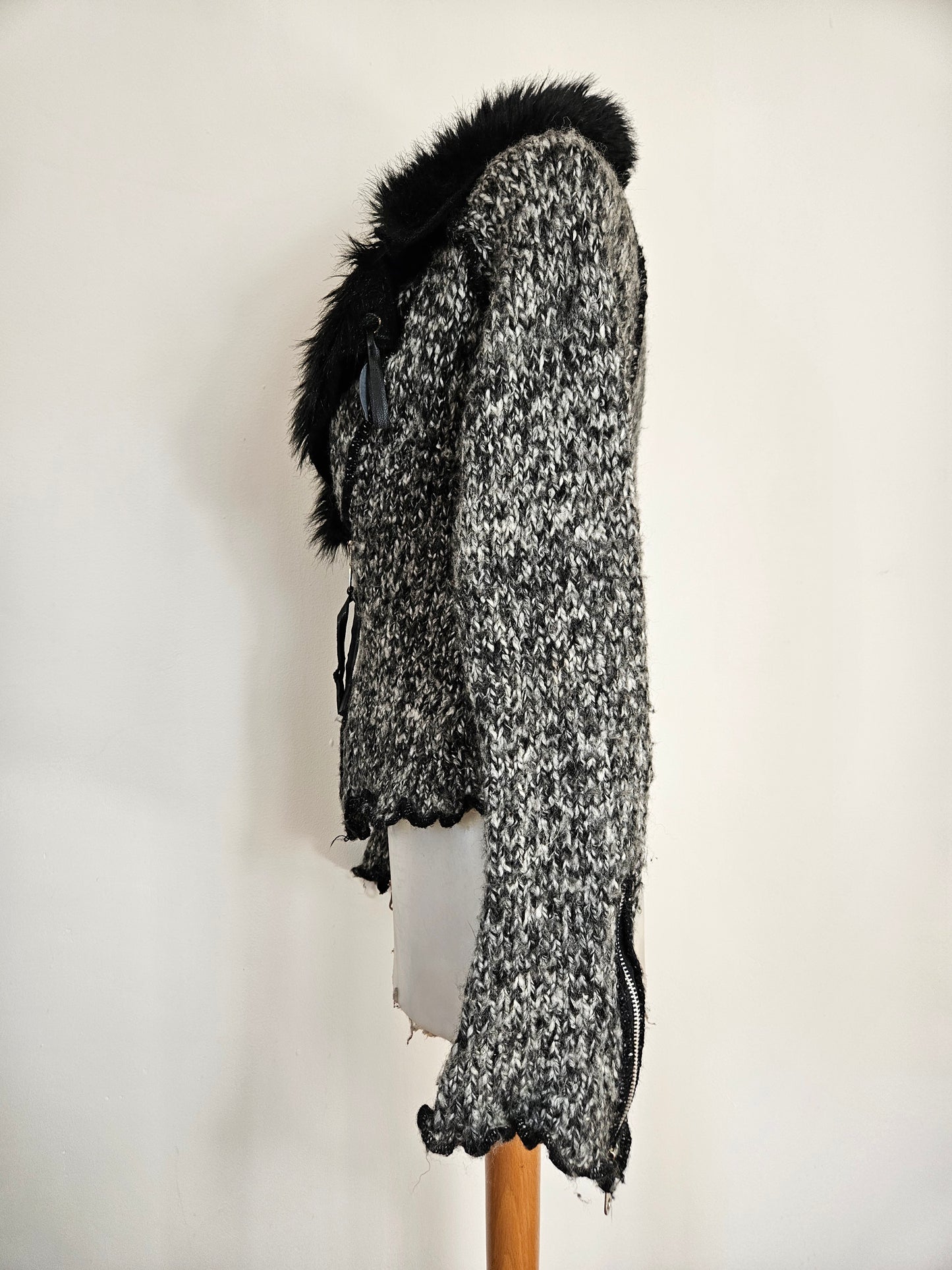 Pull Zone bleue en tricot