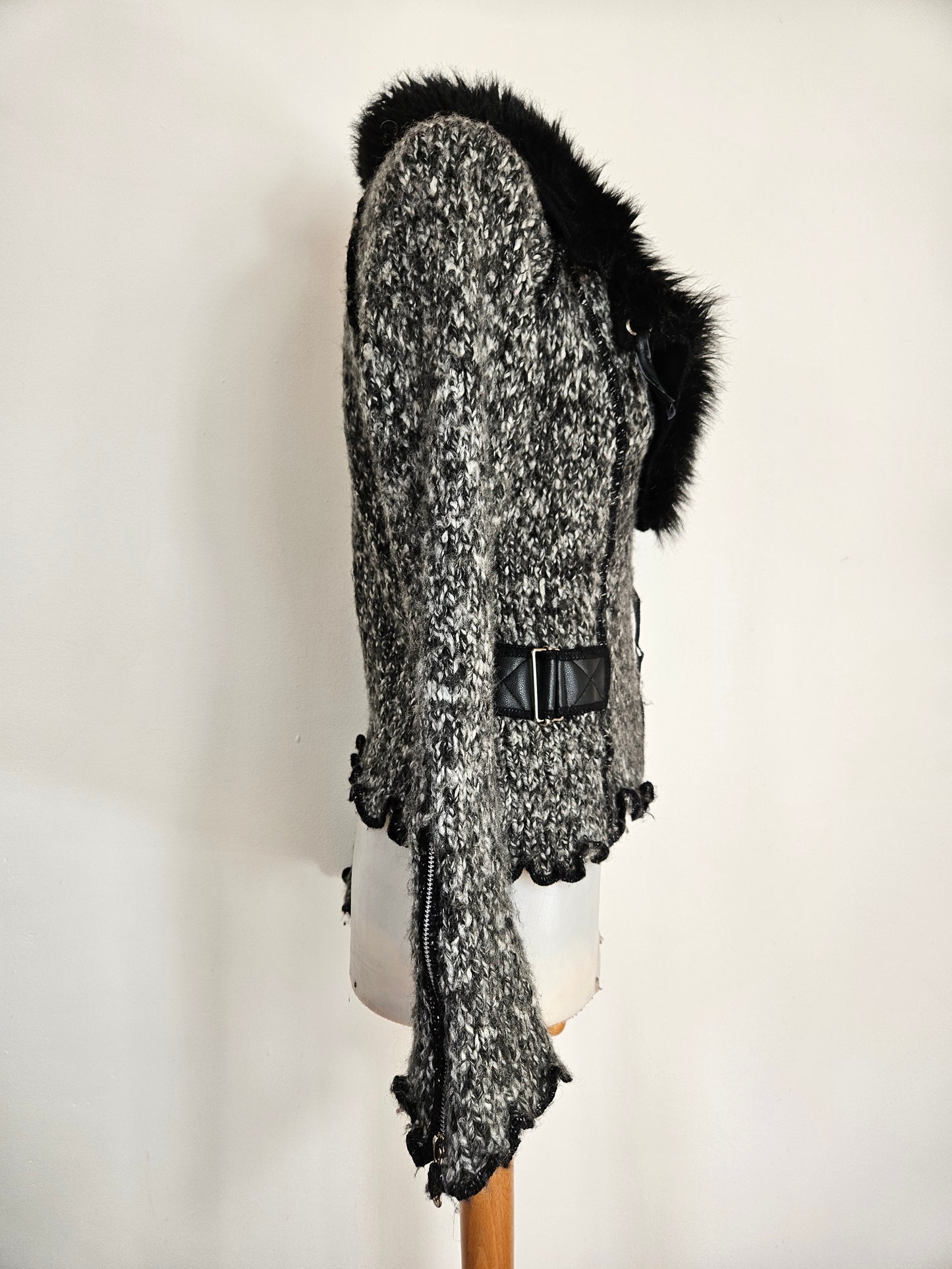 Pull Zone bleue en tricot