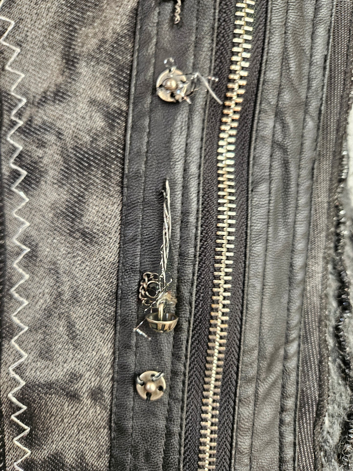 Maxi cardigan multimatières