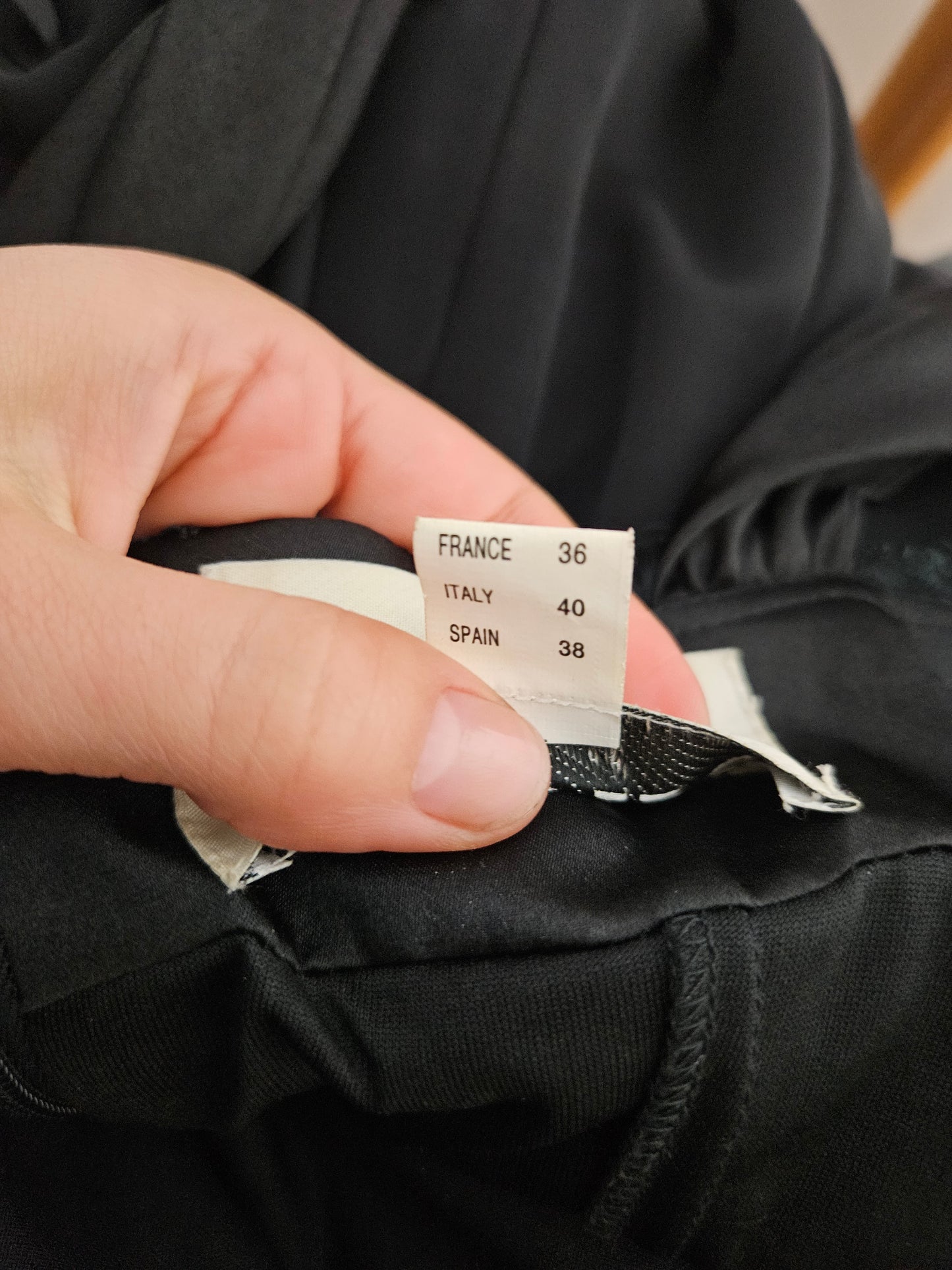 Robe de soirée asymétrique noire