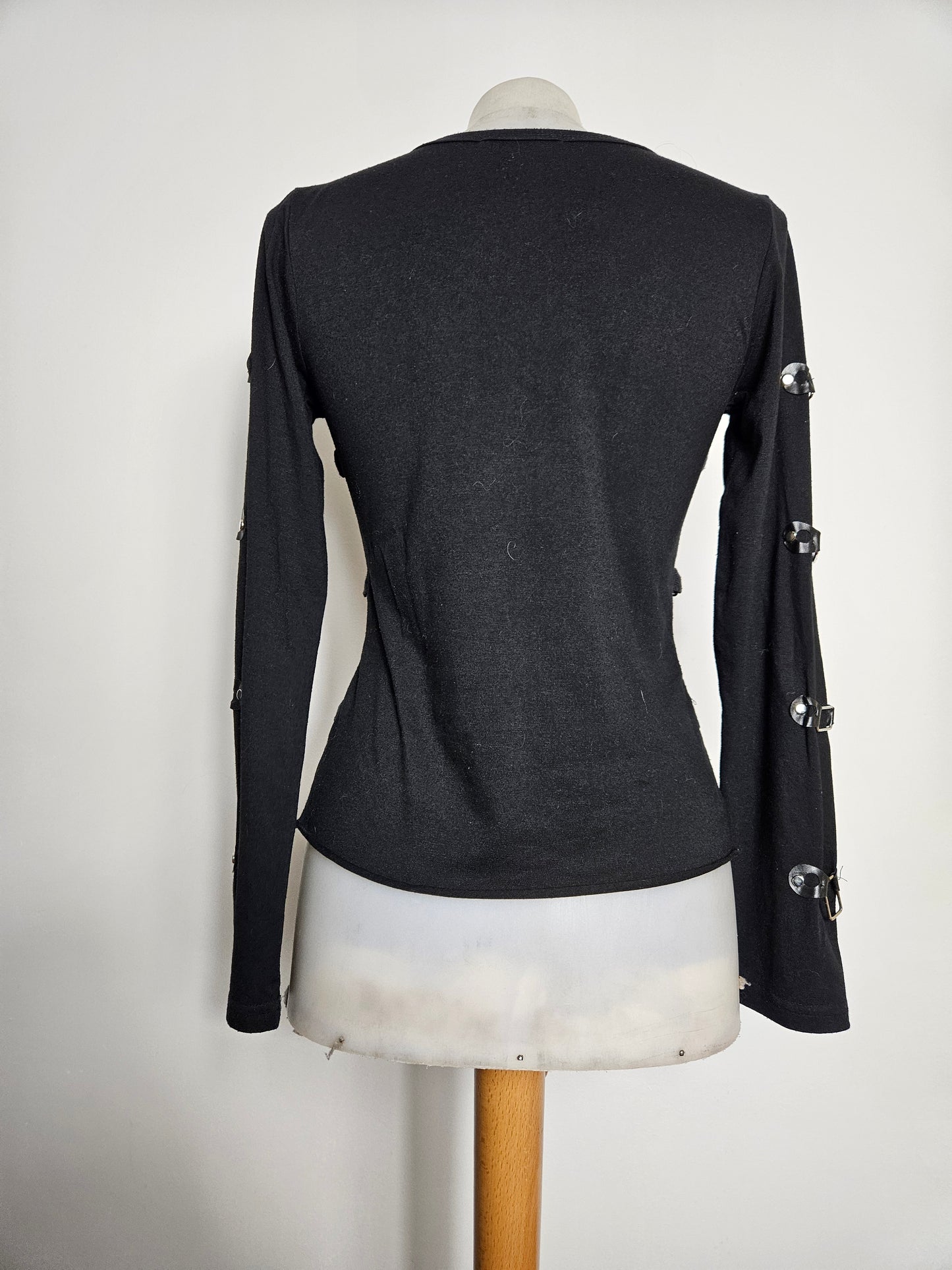 Haut détails sangles et chaines