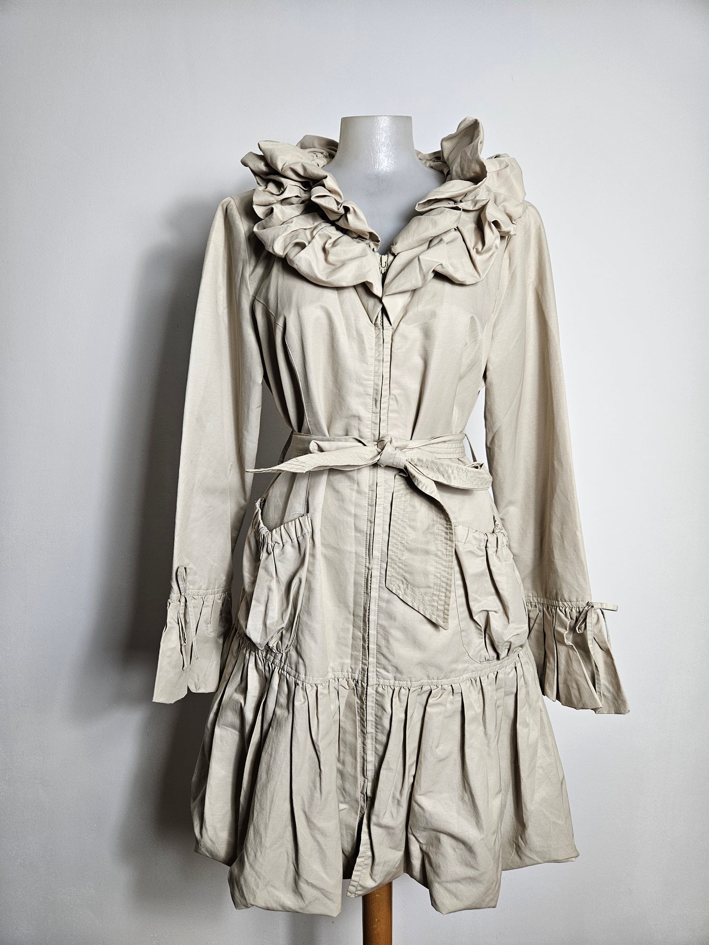 Manteau beige René Derhy