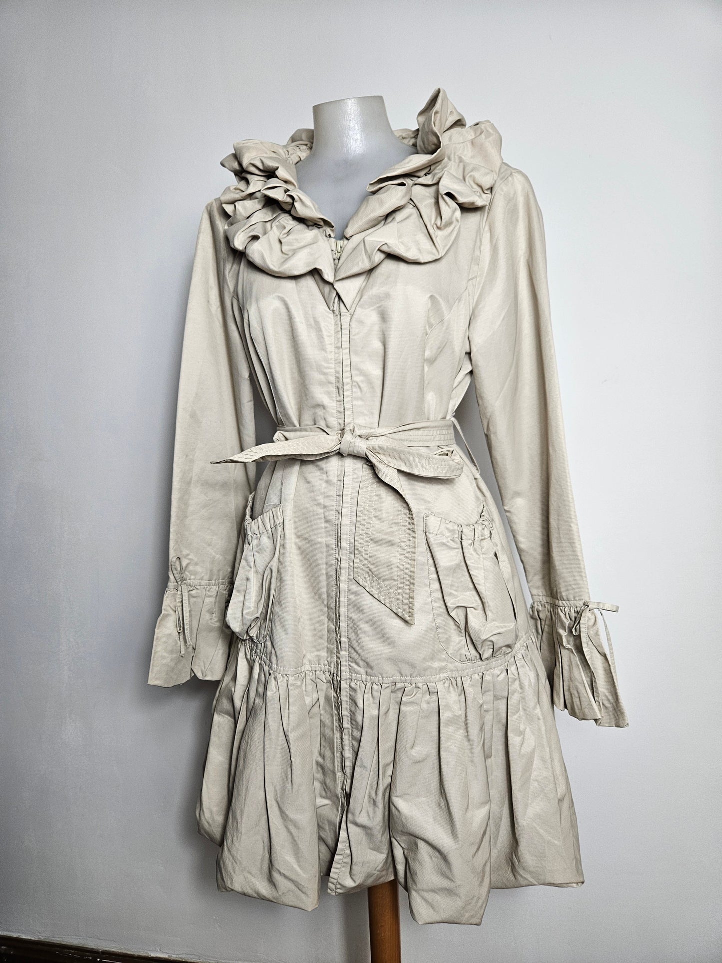 Manteau beige René Derhy