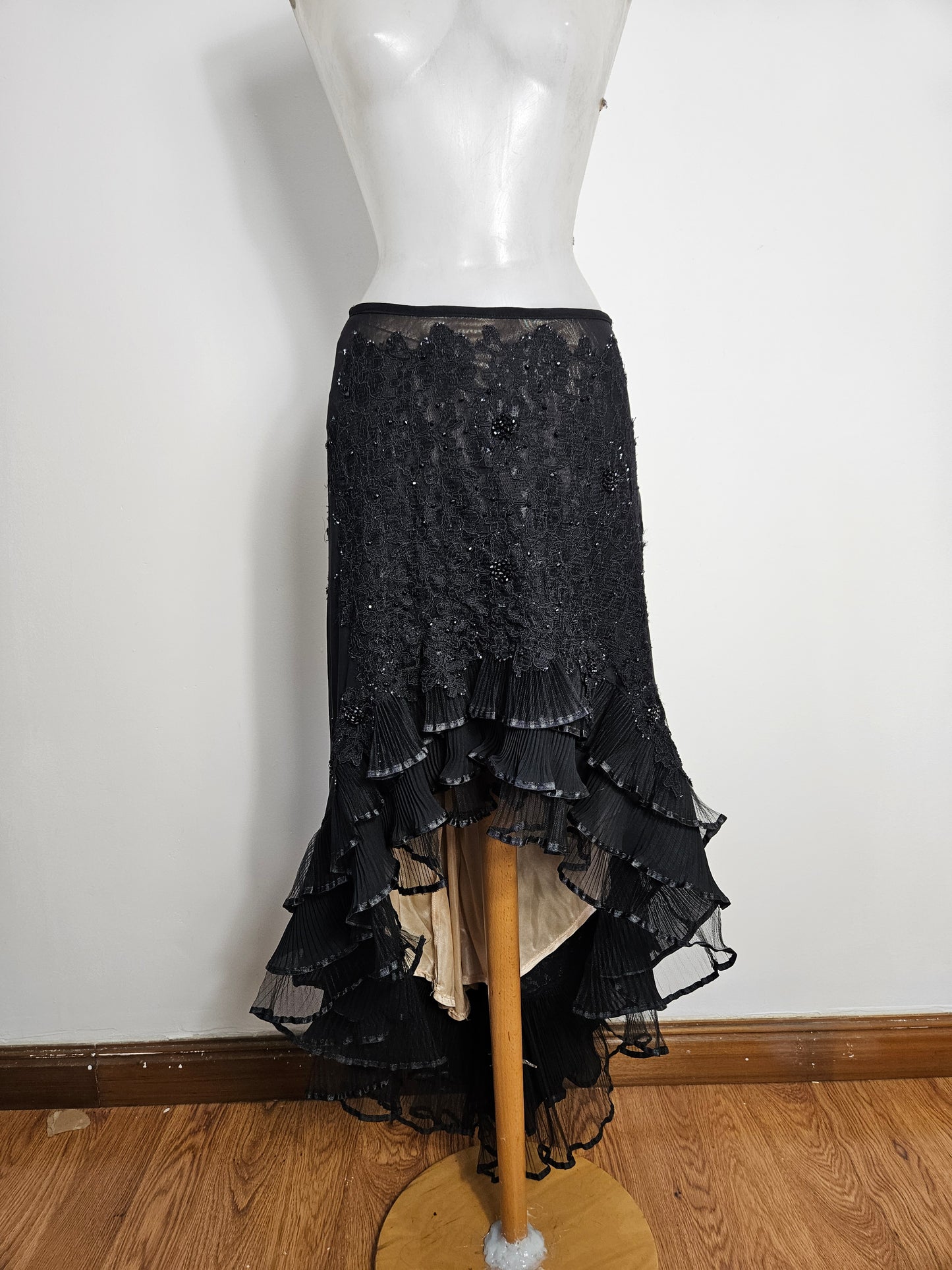 Ensemble en voile brodé