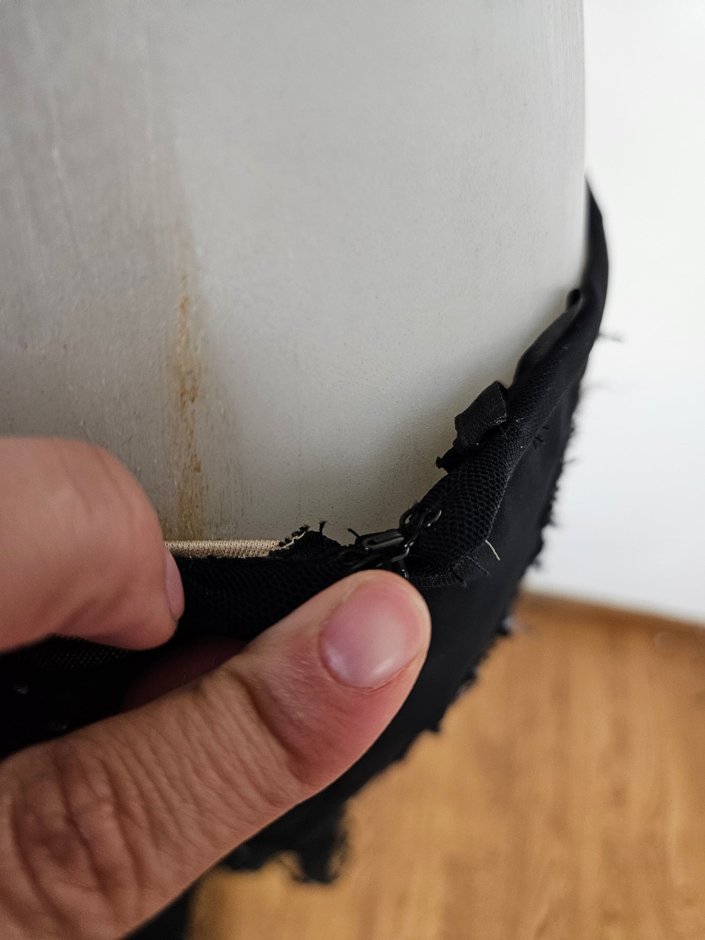 Ensemble en voile brodé