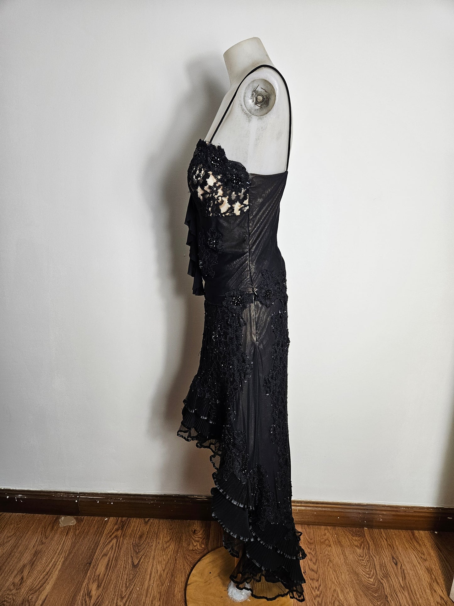 Ensemble en voile brodé