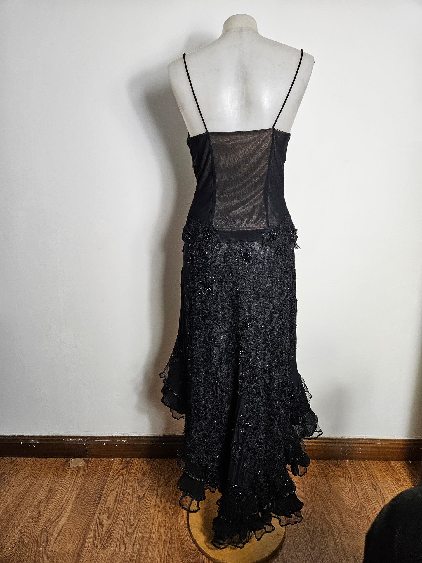 Ensemble en voile brodé