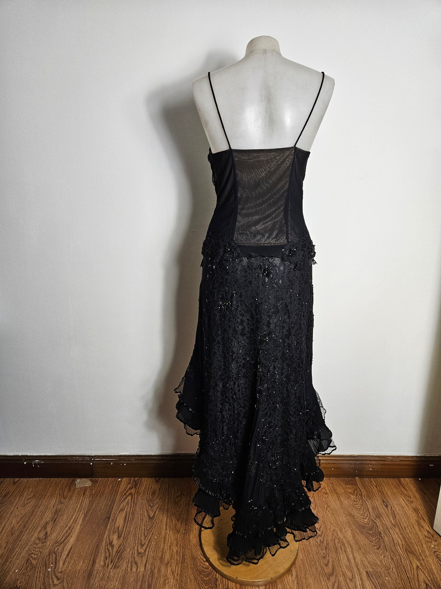 Ensemble en voile brodé