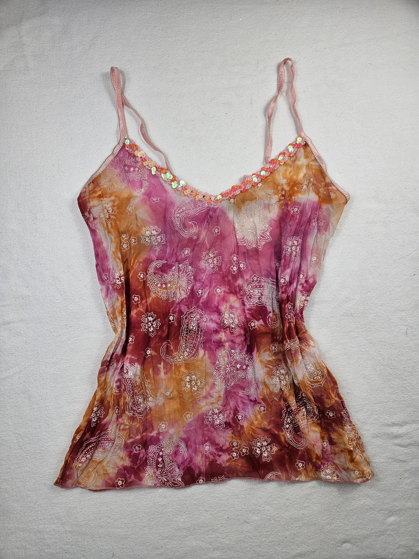 Haut en voile à strass