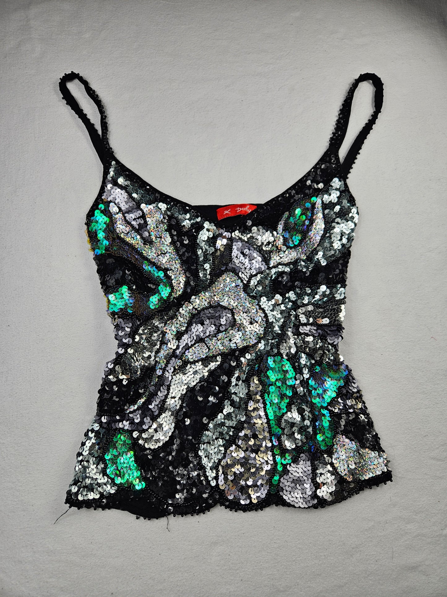 Haut à sequins tricolores Derhy