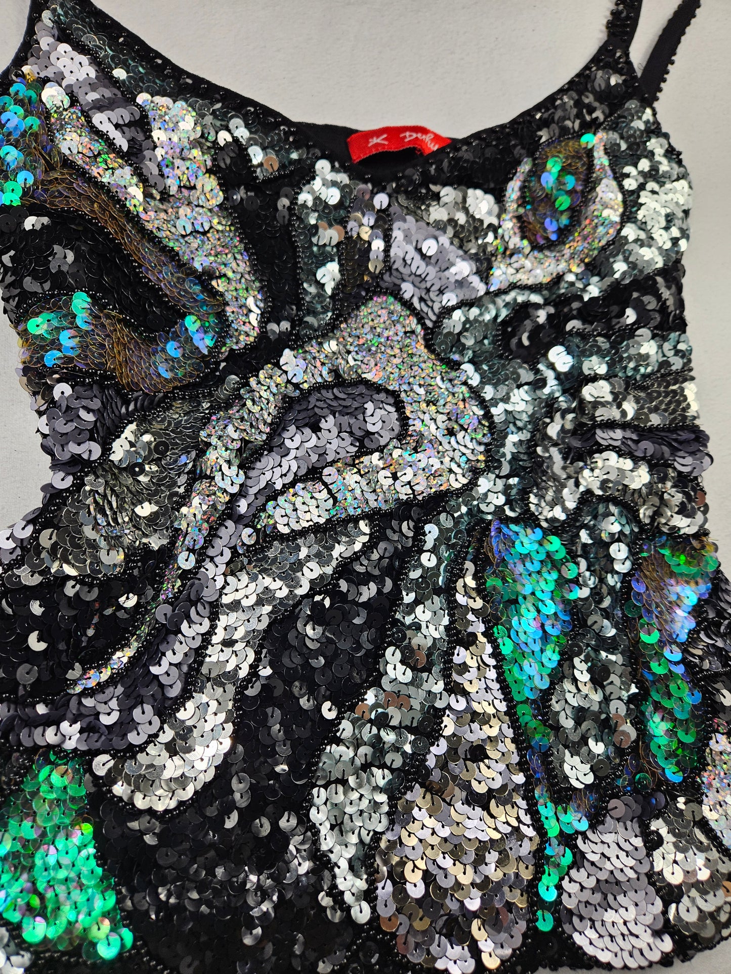 Haut à sequins tricolores Derhy