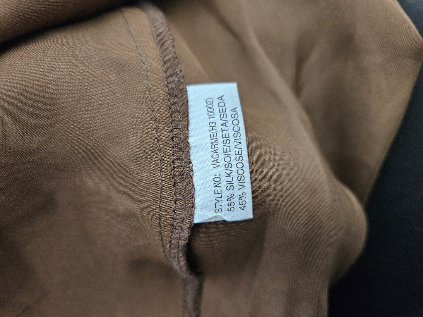 René Derhy vestido de gasa floral