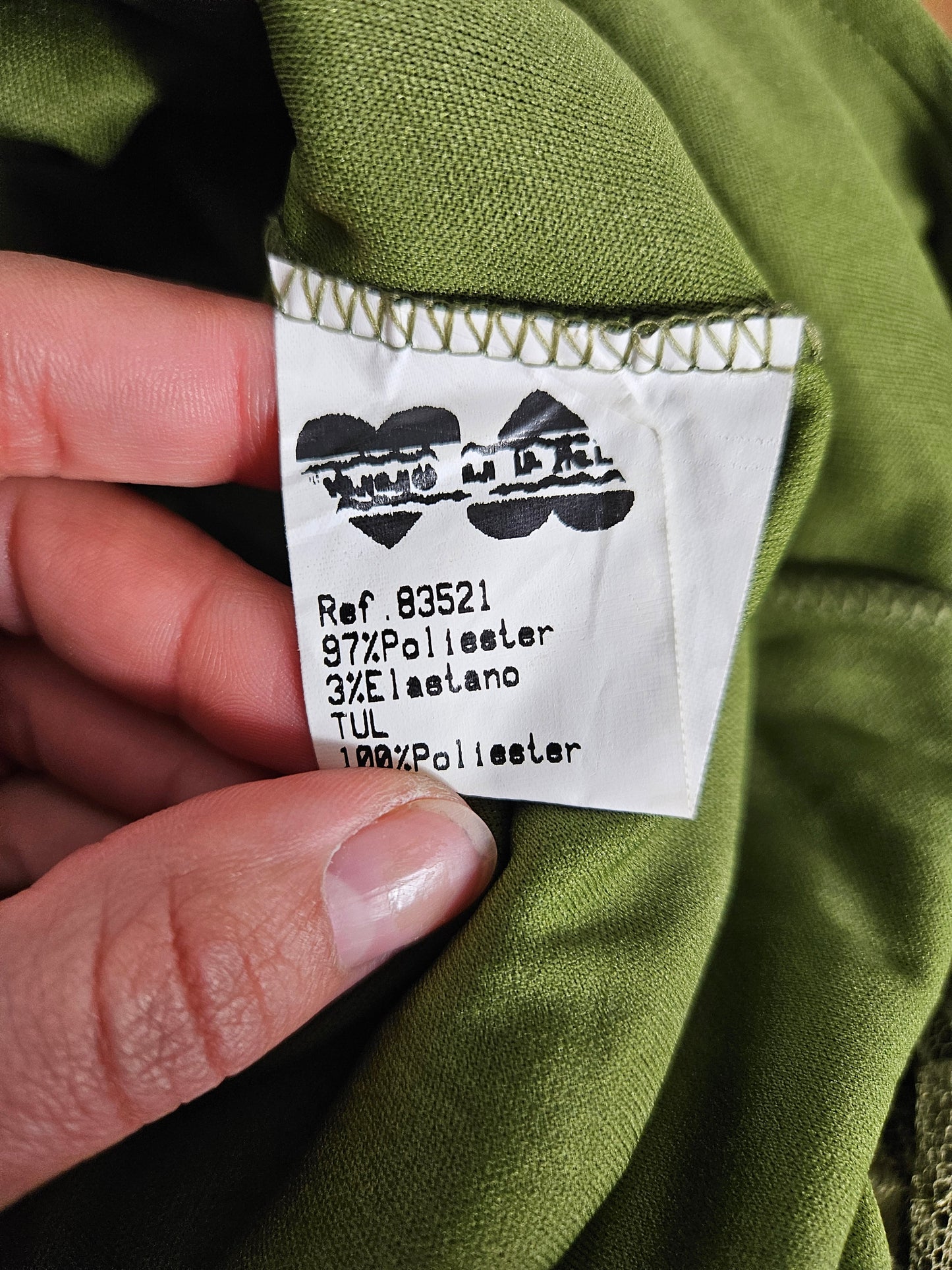 Robe dos nu en dentelle verte
