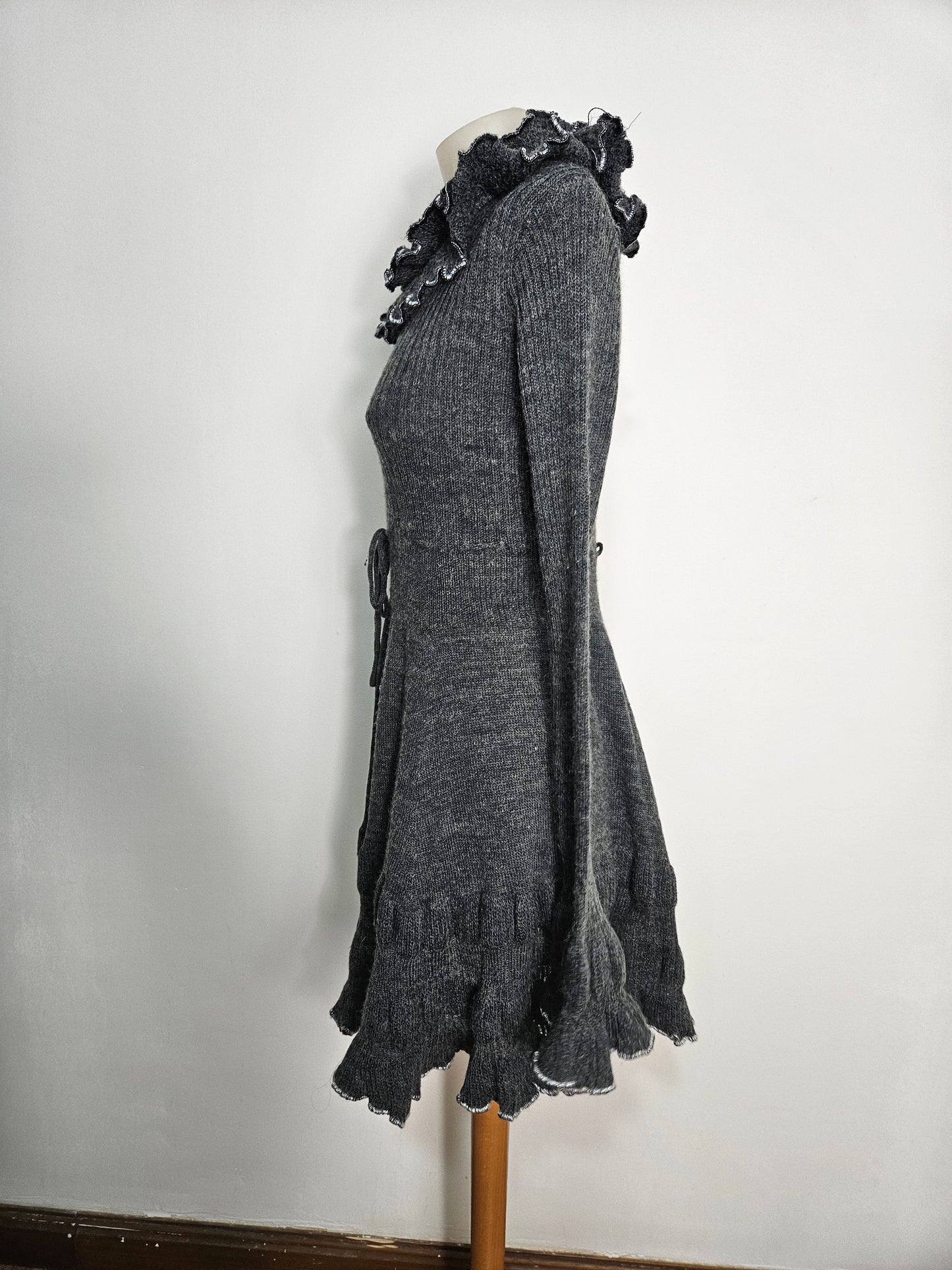 Robe pull grise