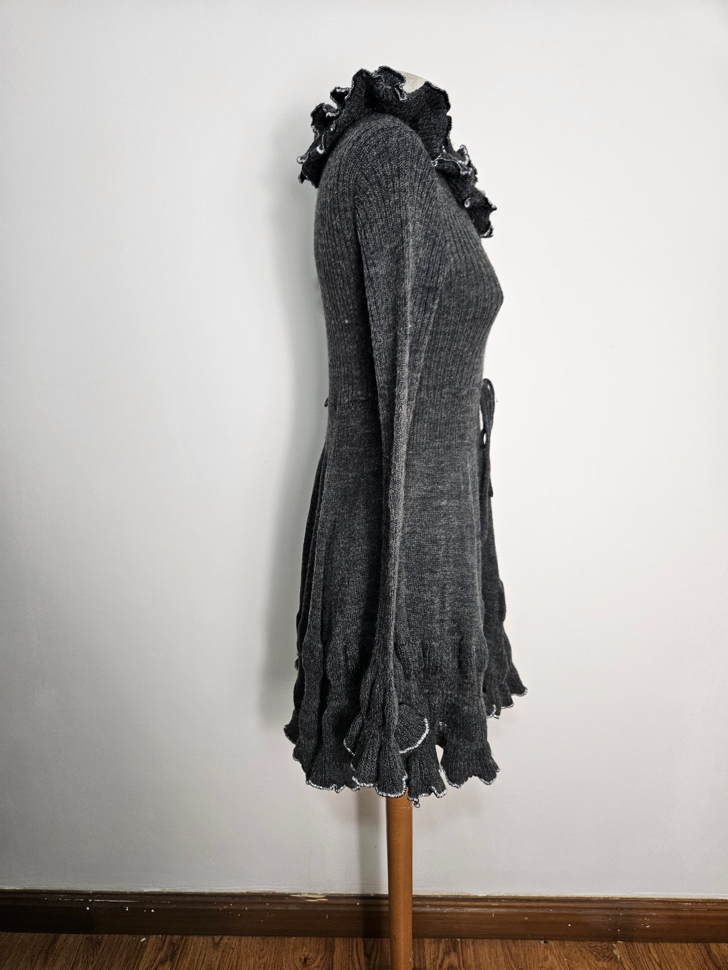 Robe pull grise