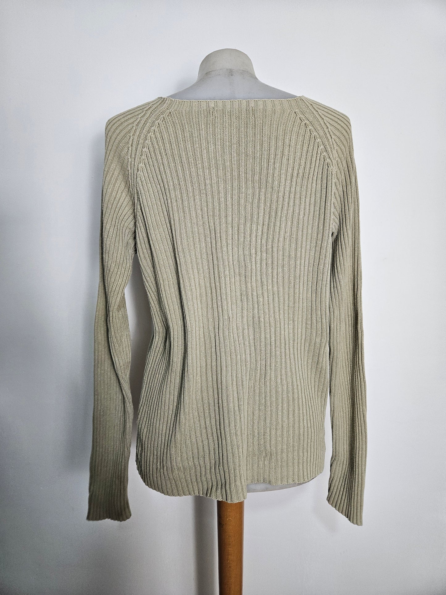 Pull à double zip kaki