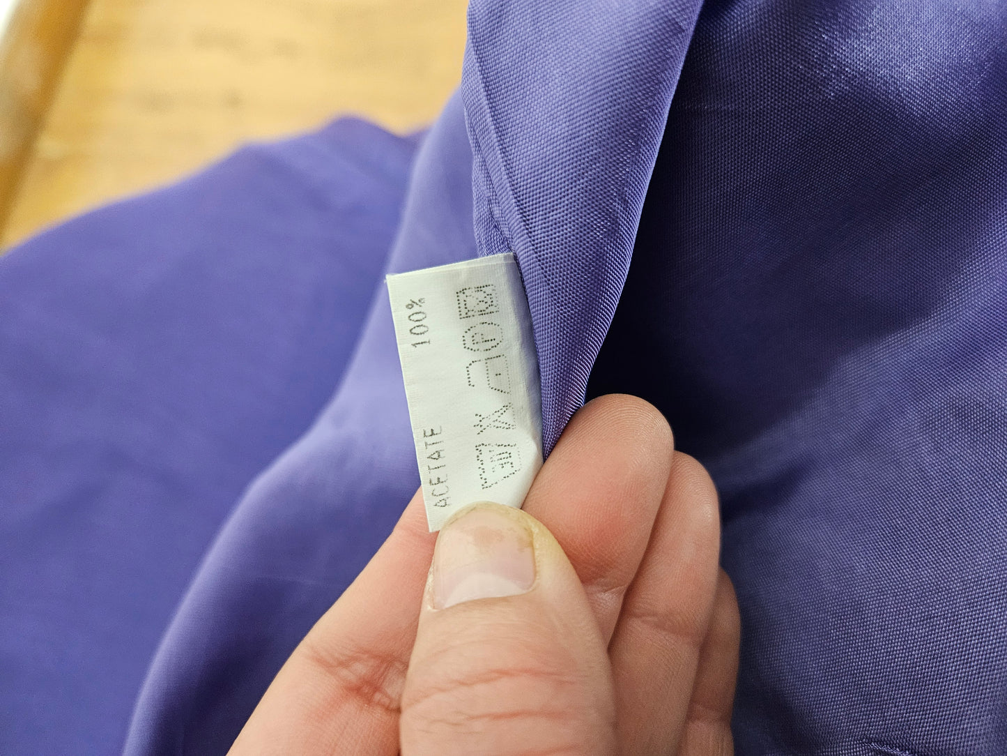 Jupe en voile violette