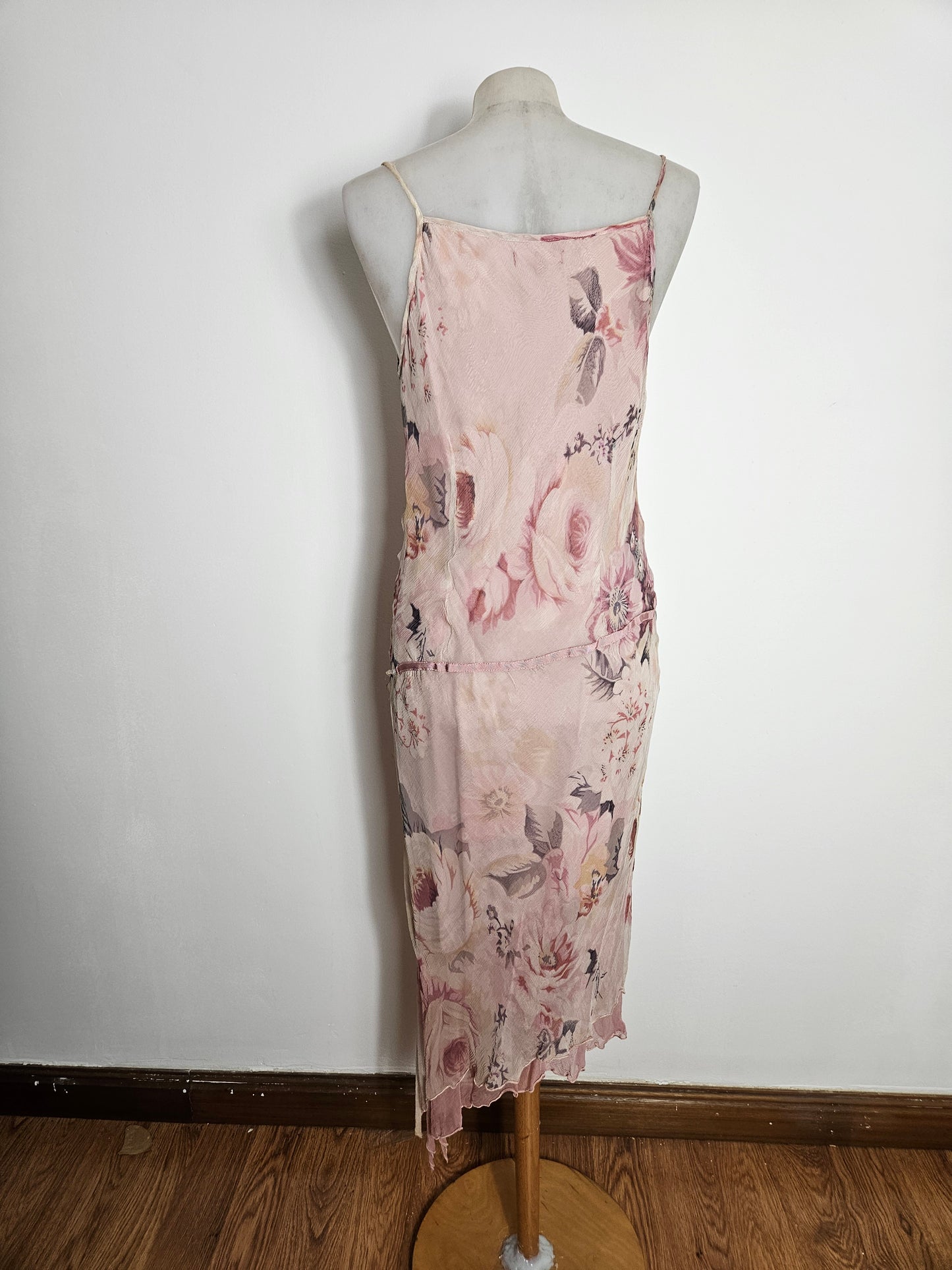 Robe en voile florale René Derhy