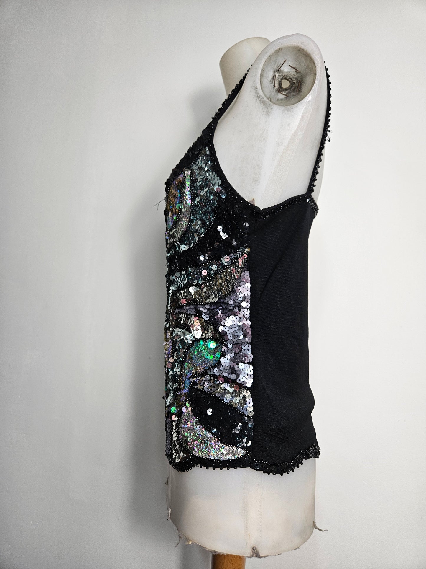 Haut à sequins tricolores Derhy