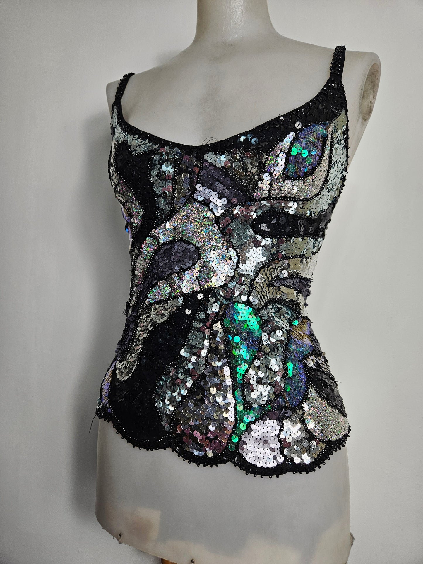 Haut à sequins tricolores Derhy