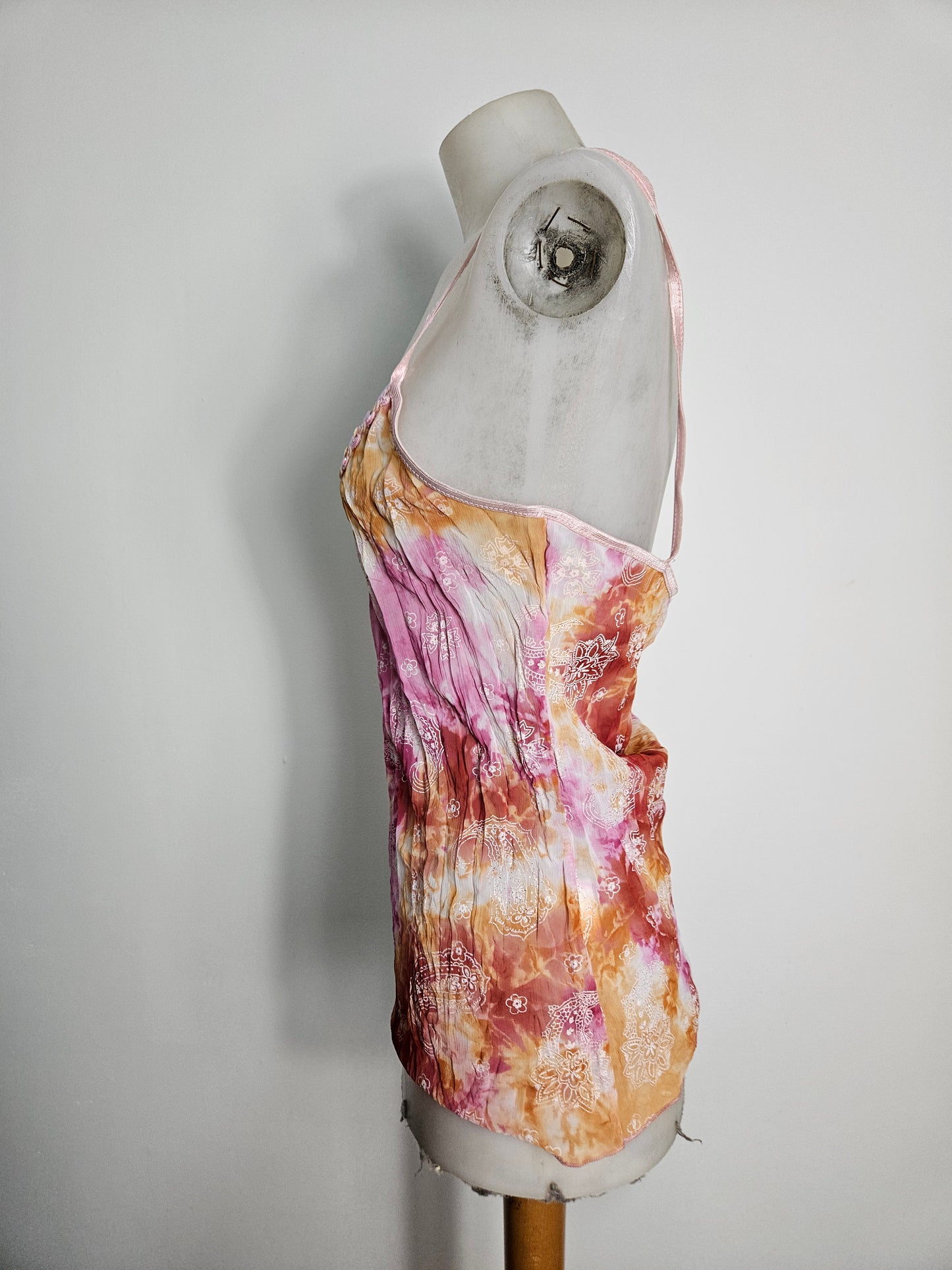 Haut en voile à strass