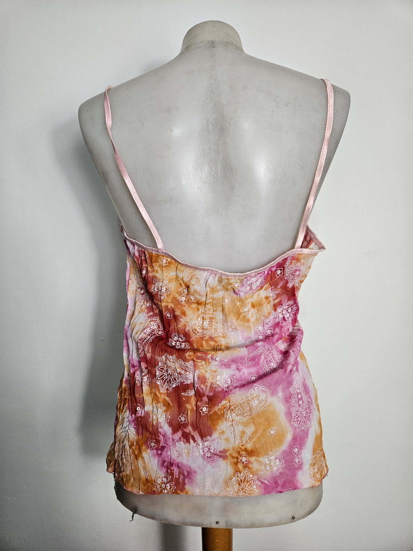 Haut en voile à strass