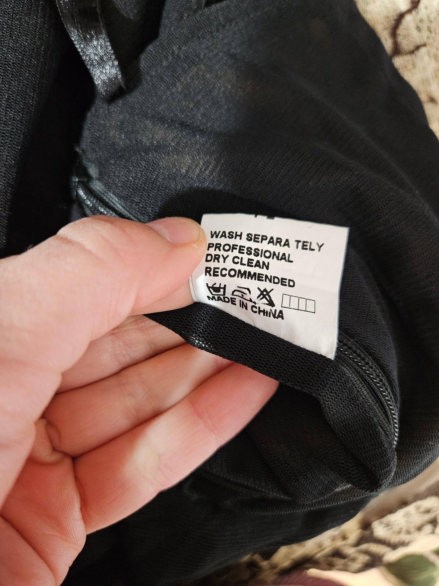 Jupe asymétrique tons marron