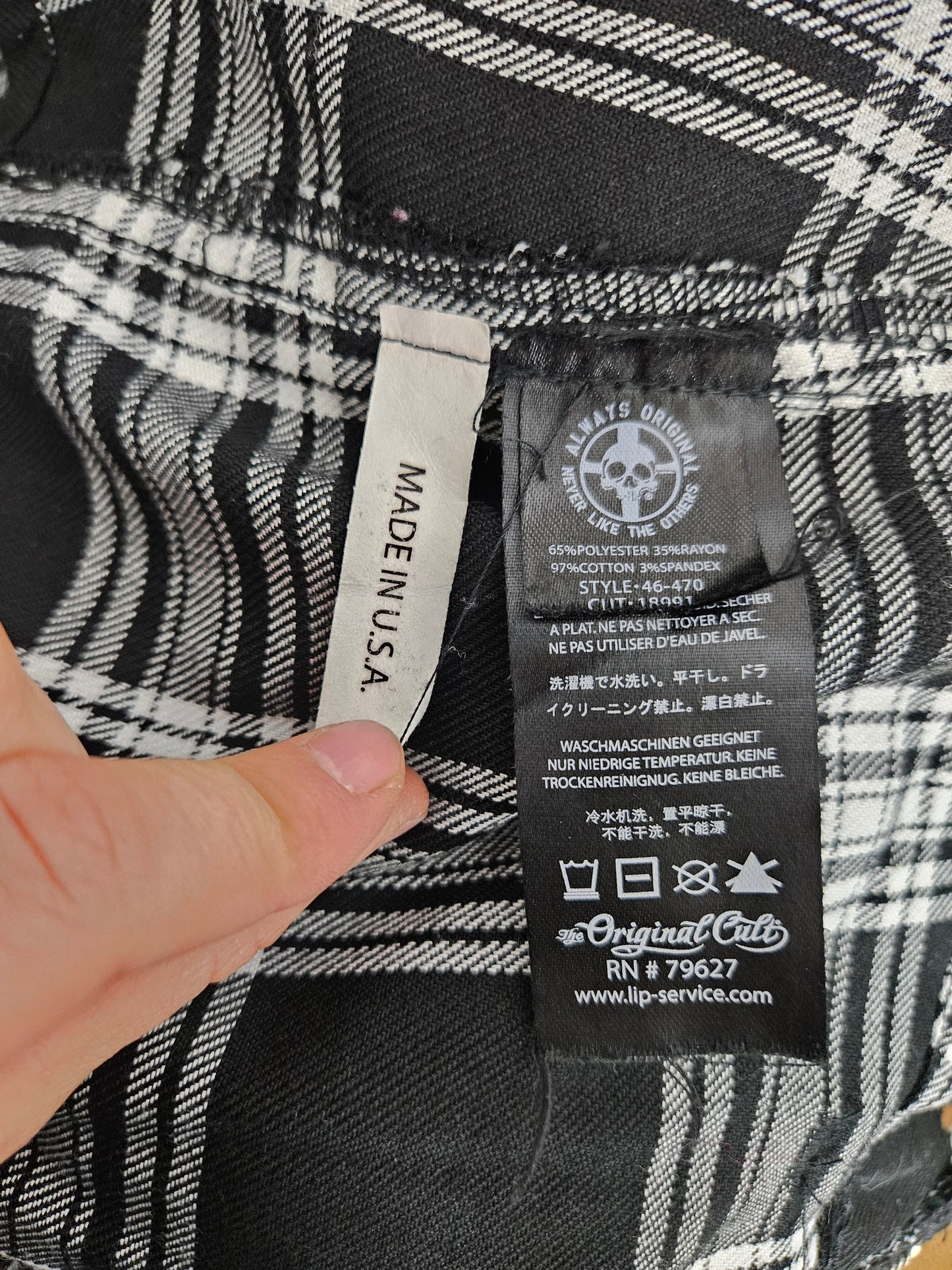 Micro jupe Lip Service