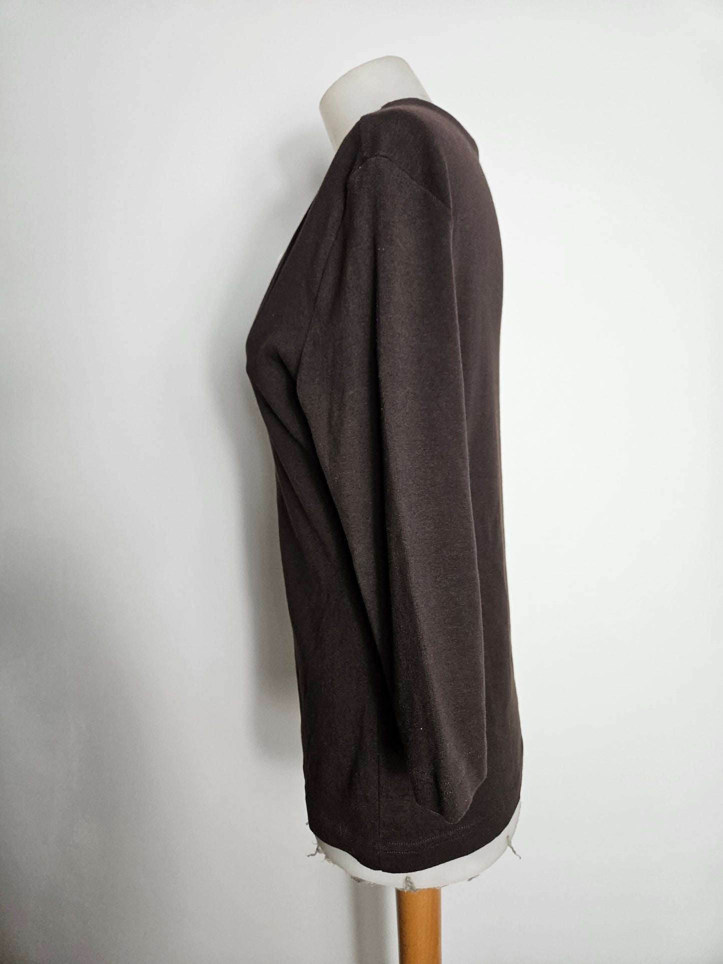 Haut superposition marron