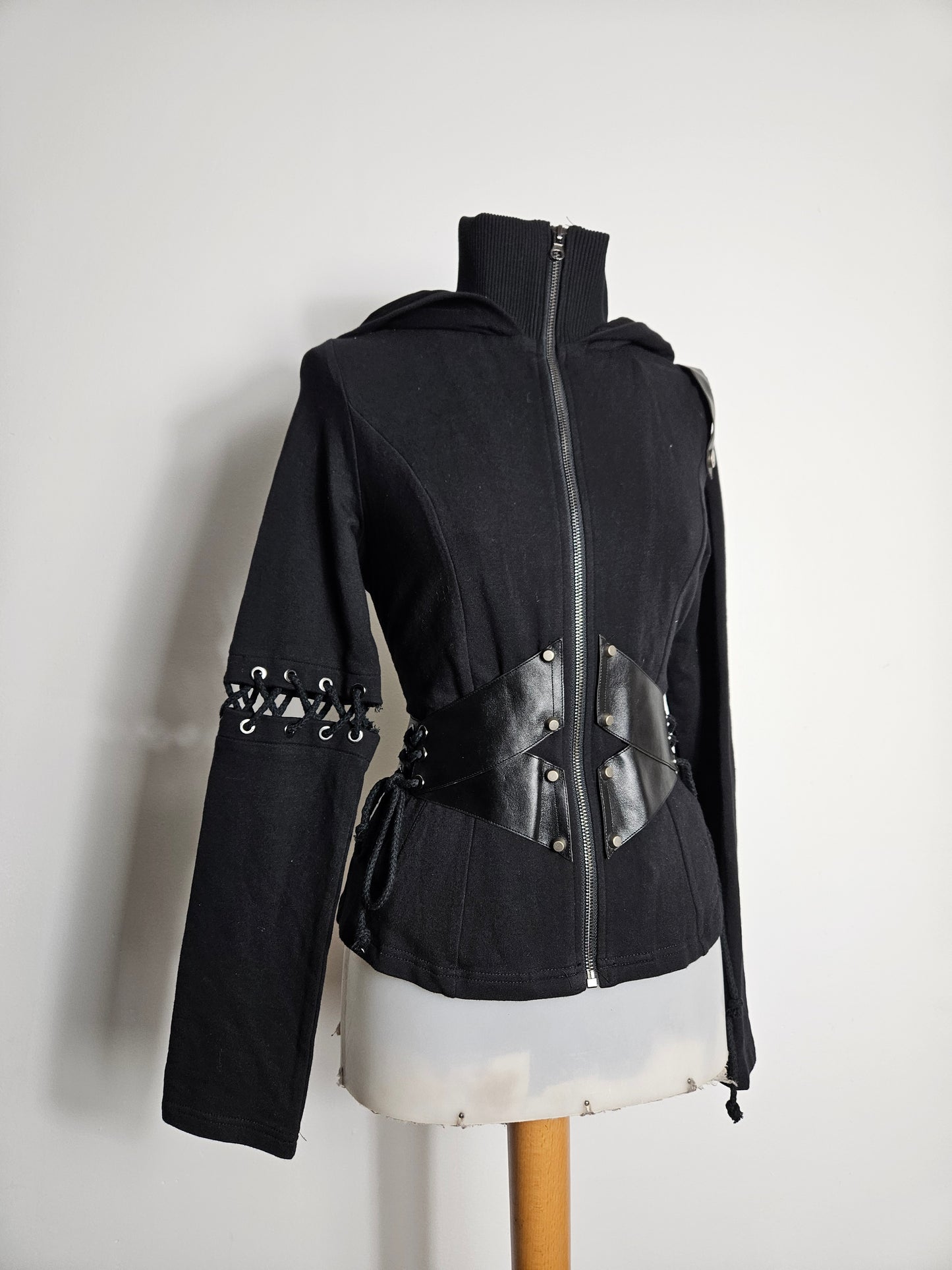 Veste à capuche Punk Rave