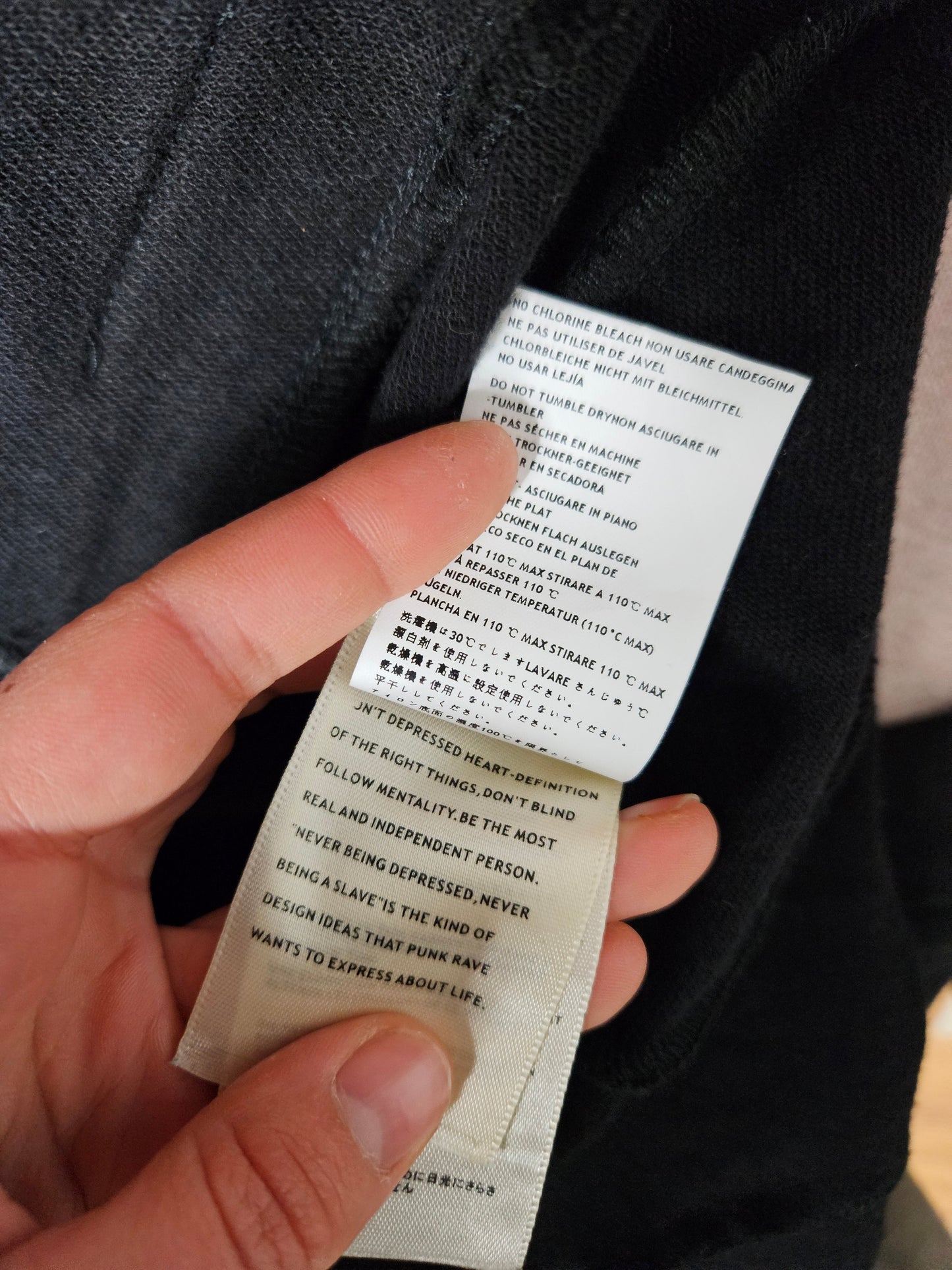 Veste à capuche Punk Rave