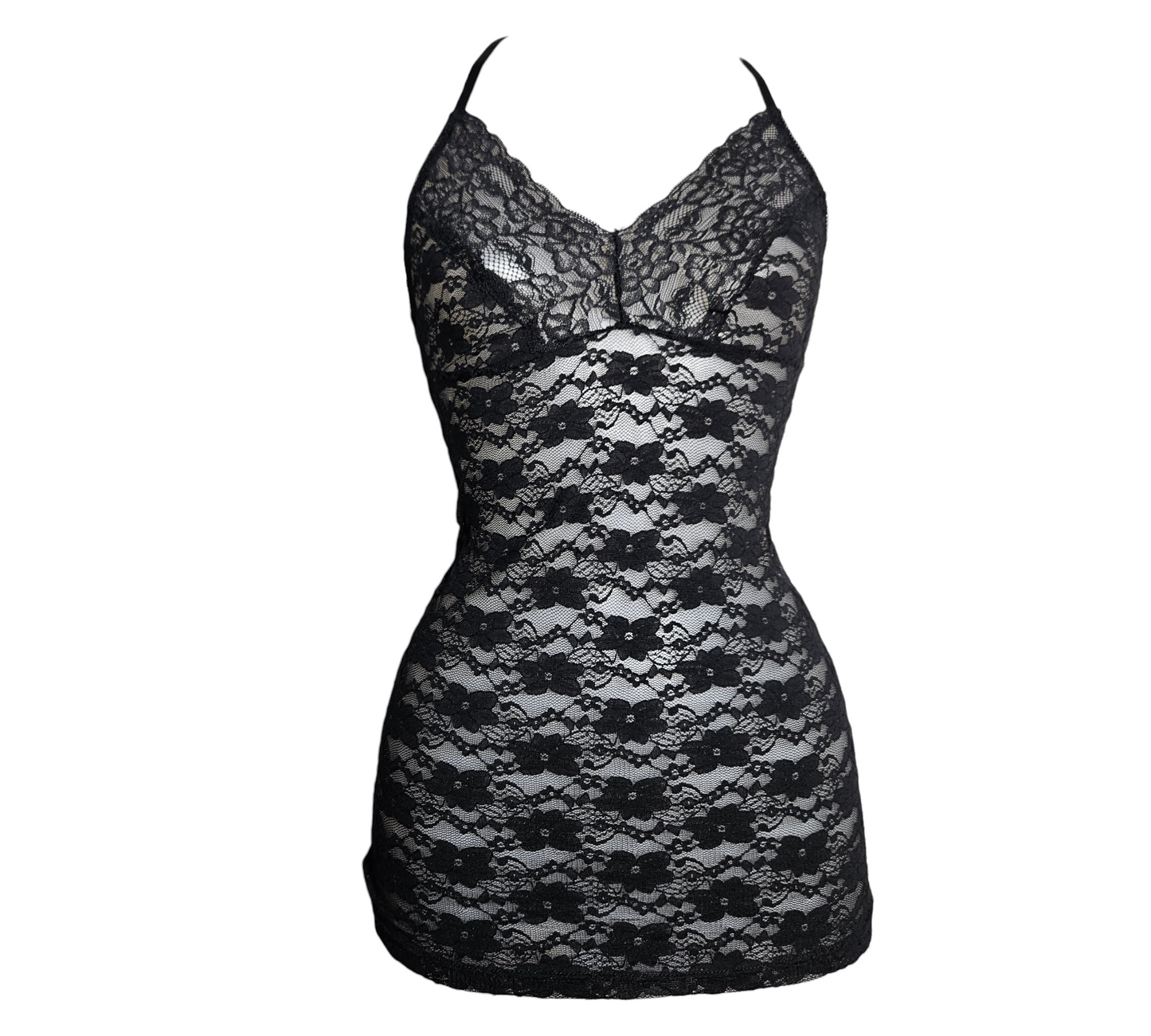 Haut en dentelle noir