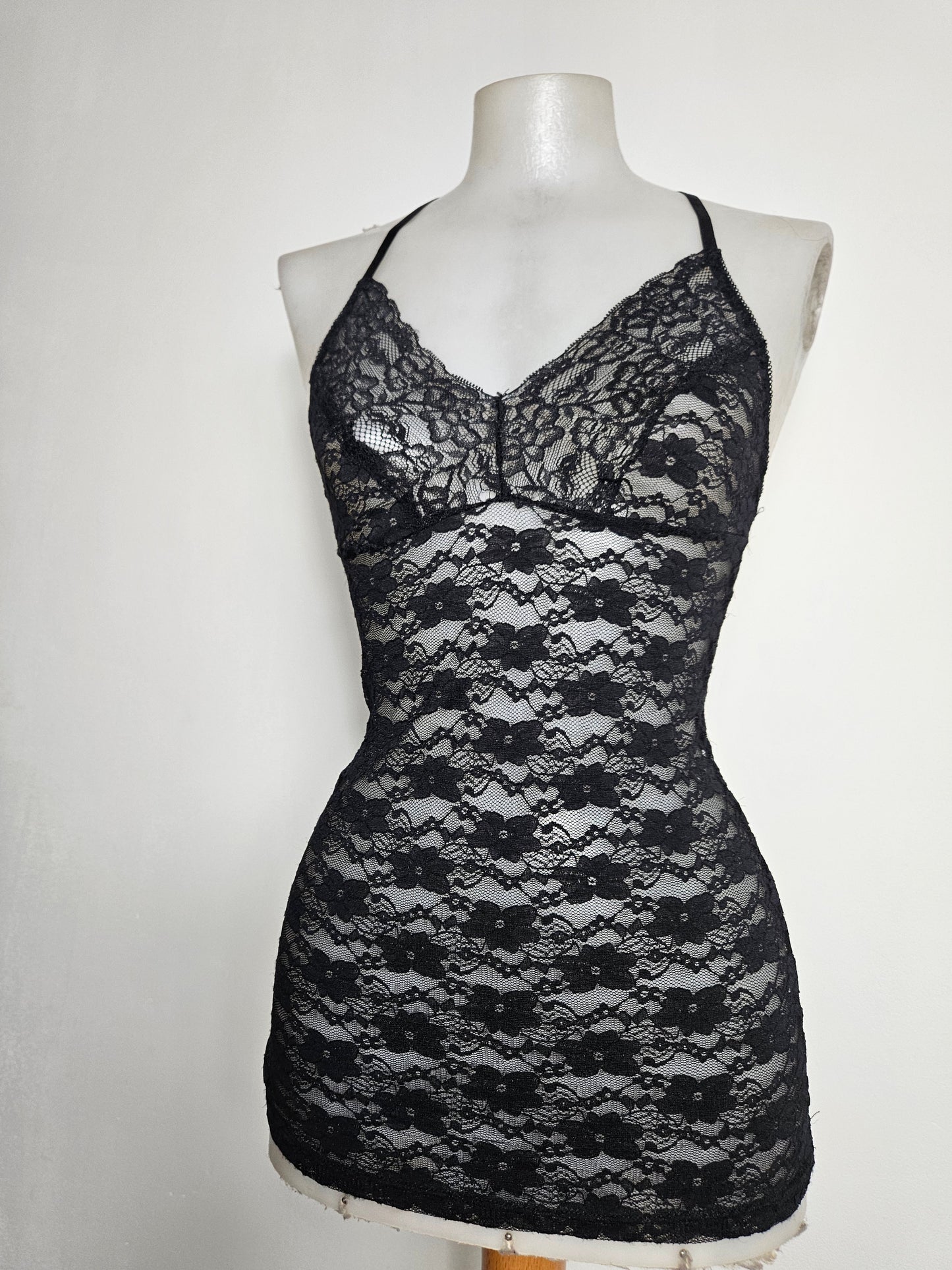 Haut en dentelle noir