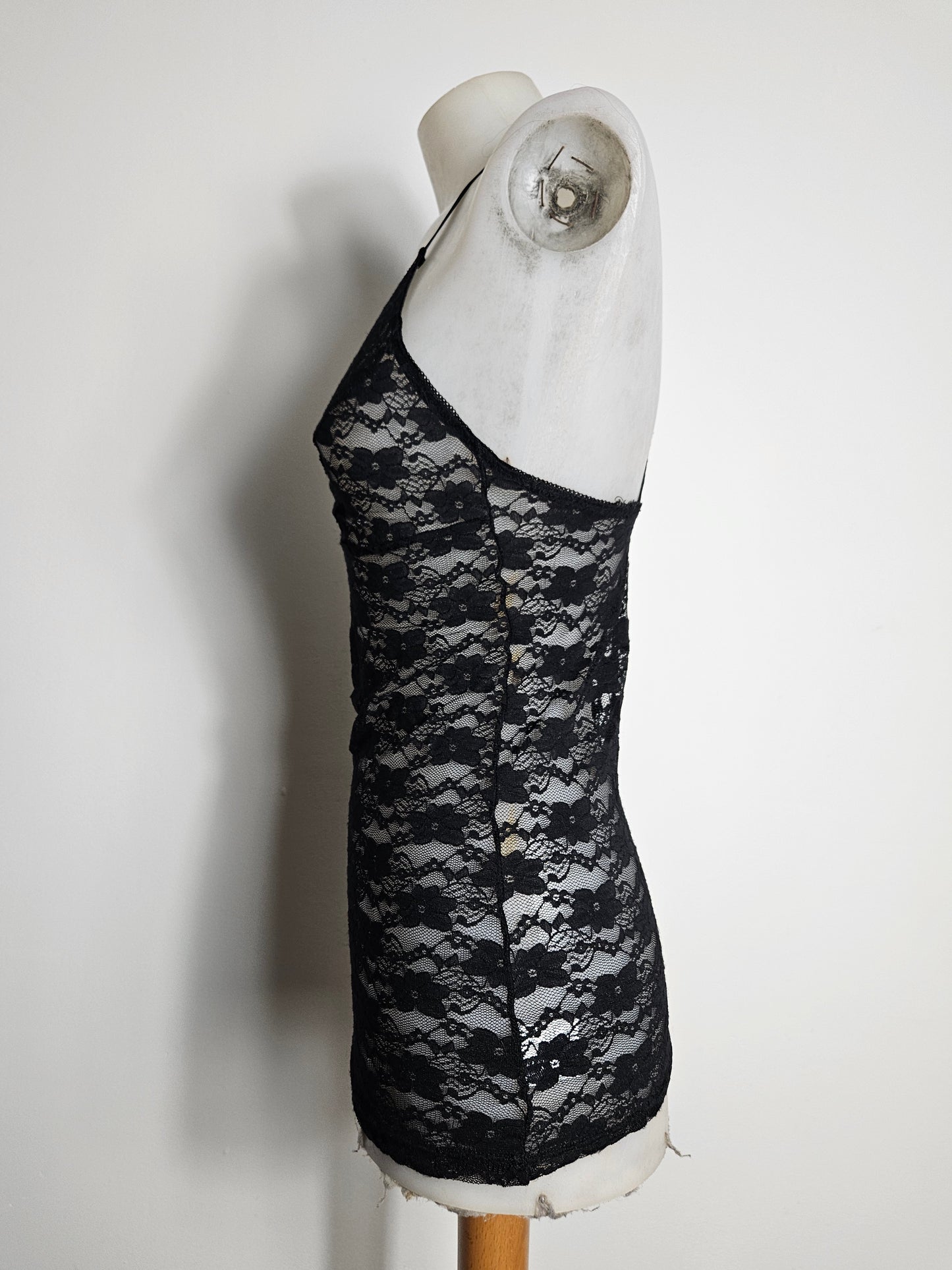 Haut en dentelle noir