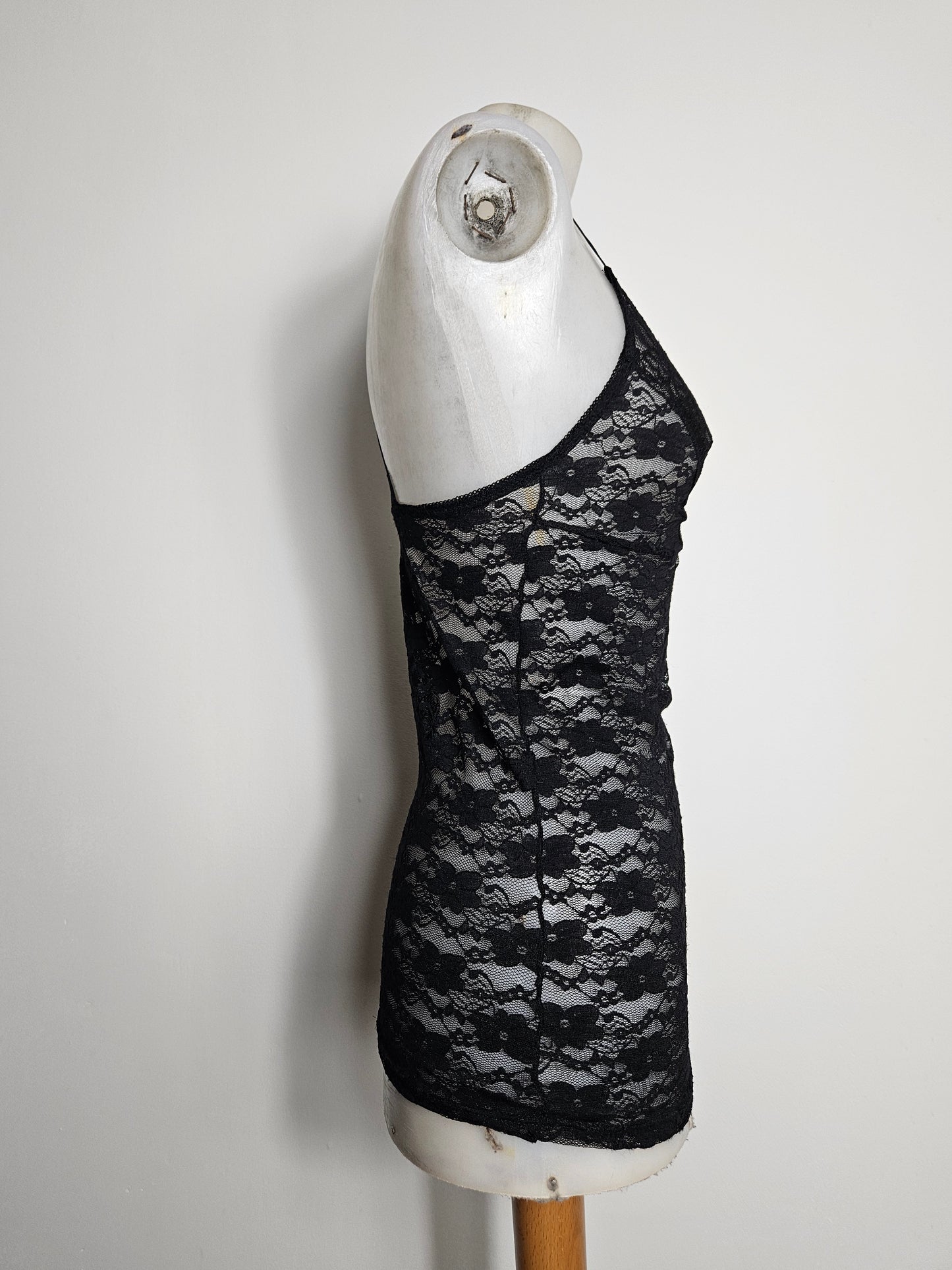 Haut en dentelle noir