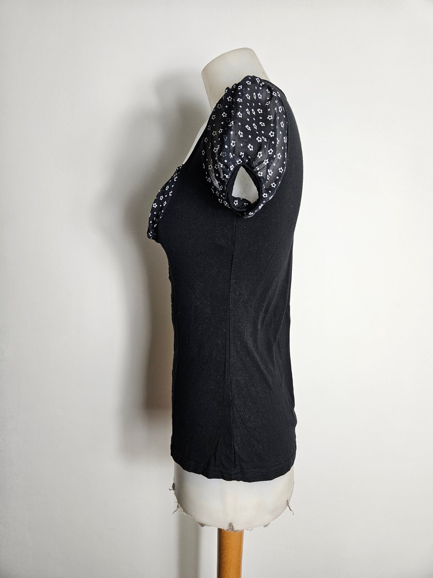 High-effect polka dot layering