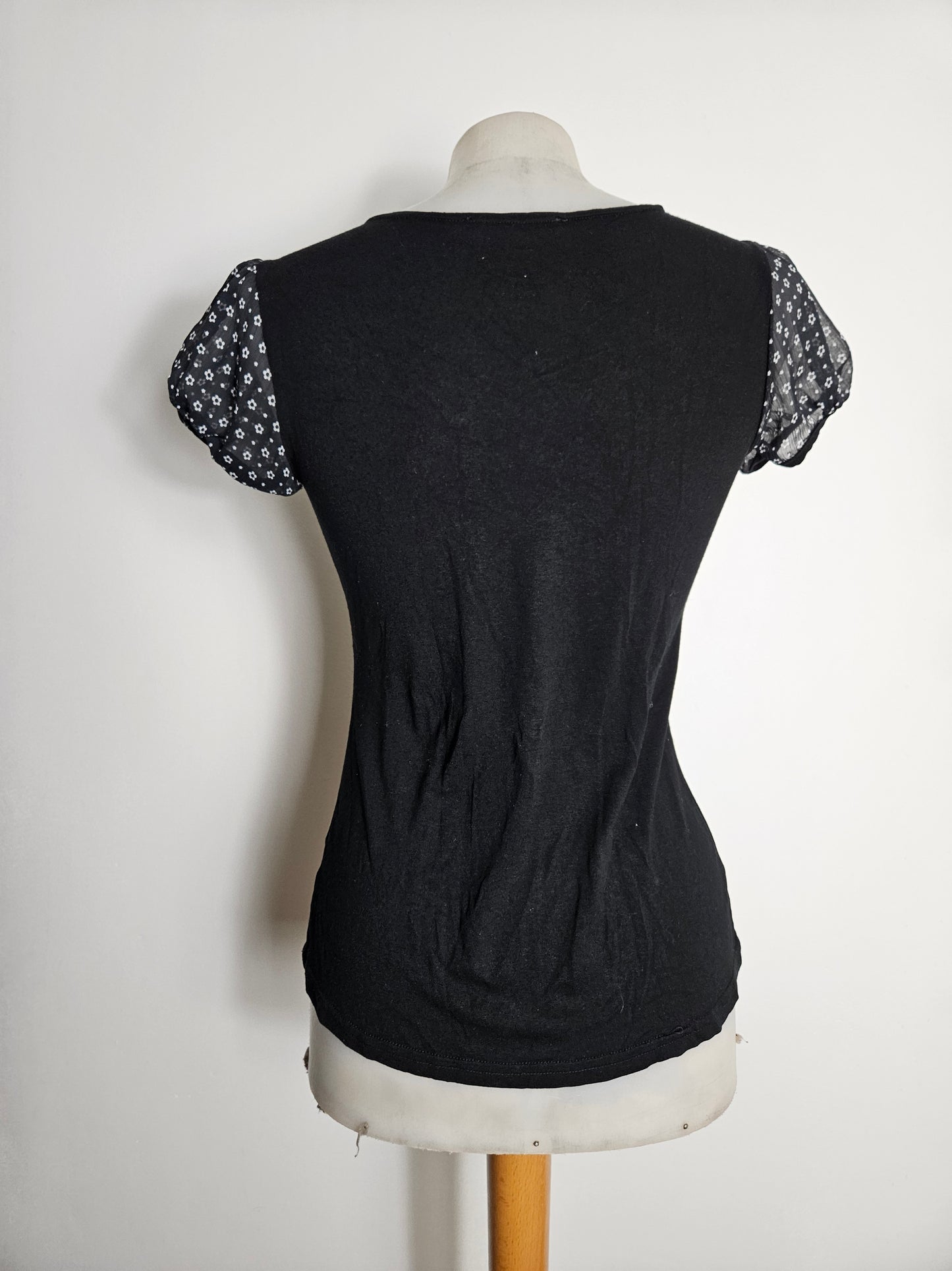 High-effect polka dot layering