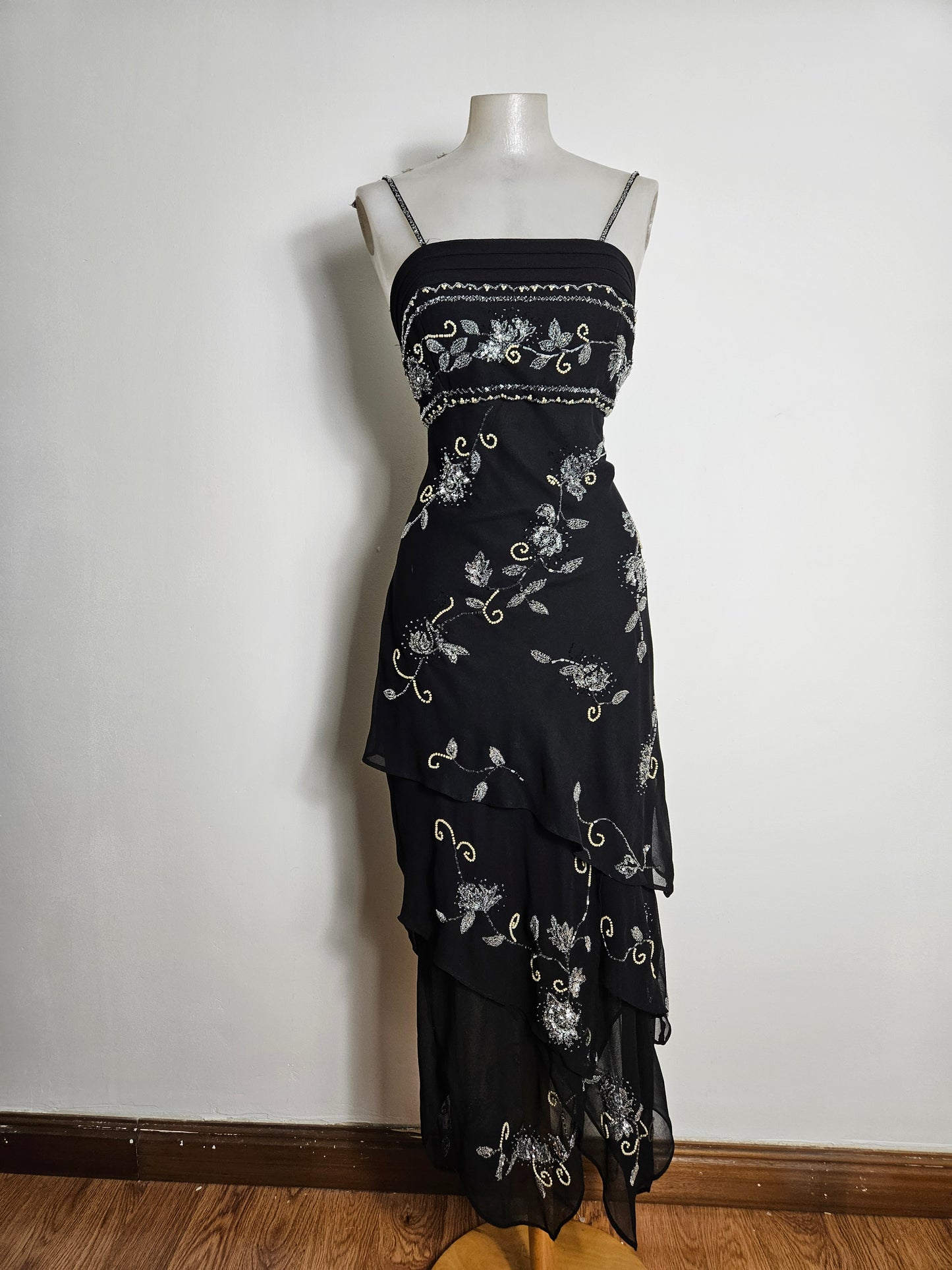 Robe brodée René Derhy