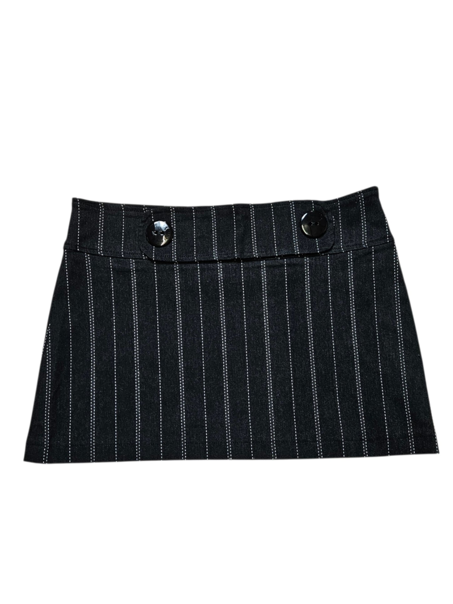 Striped mini skirt