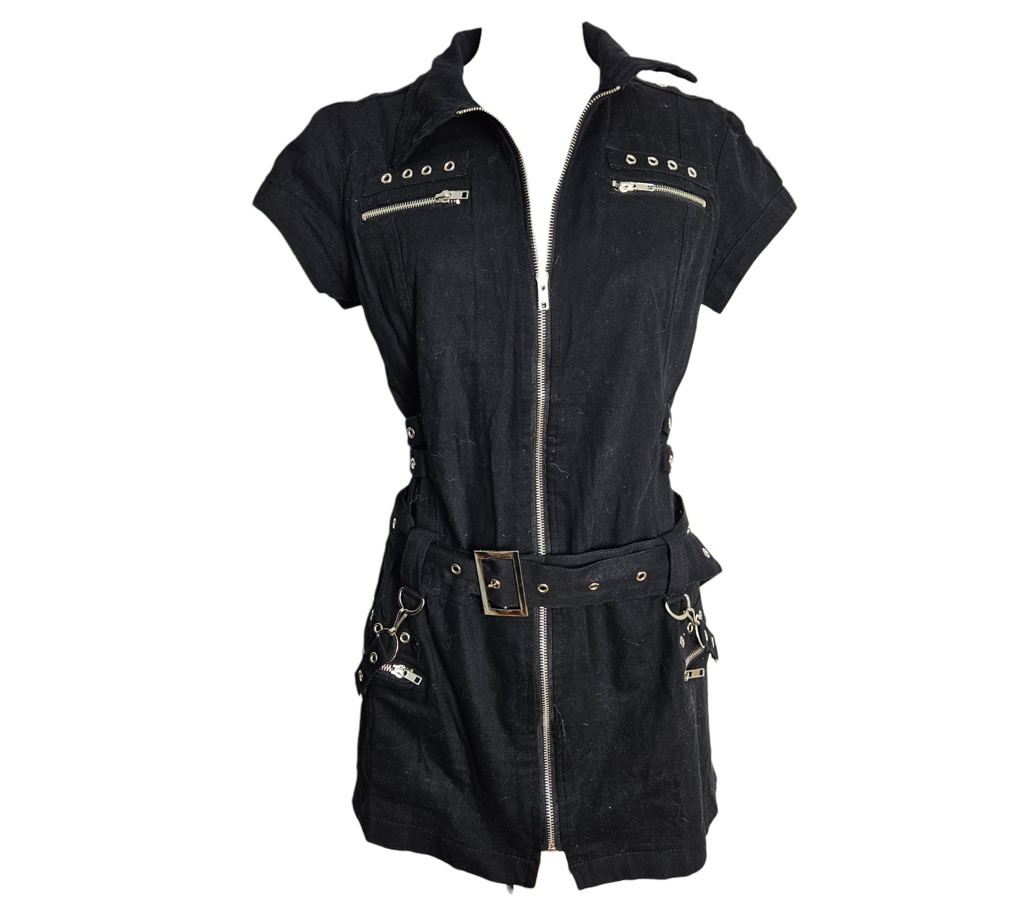 Minivestido de tirantes y cordones