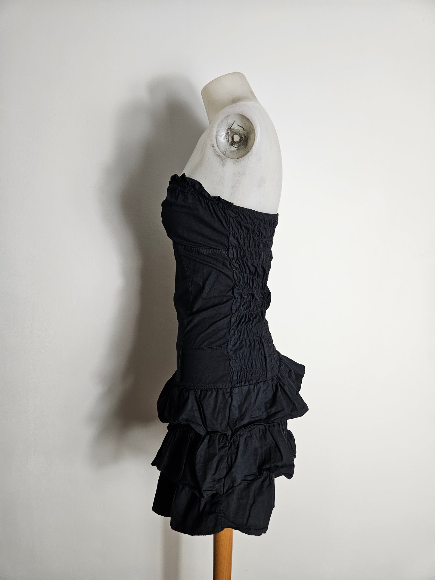 Robe bustier noire